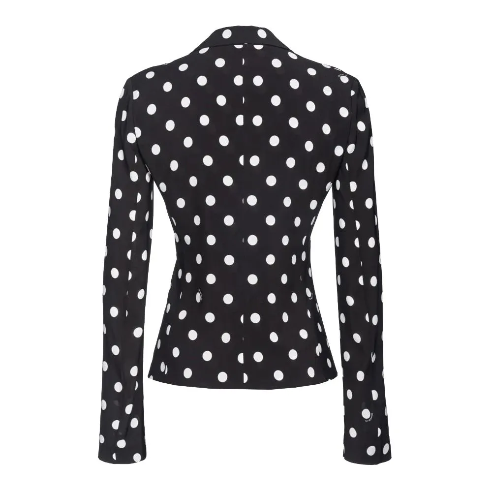 PINKO Black Viscose Women Blazer sold by Siebentaschen product image thumbnail 2
