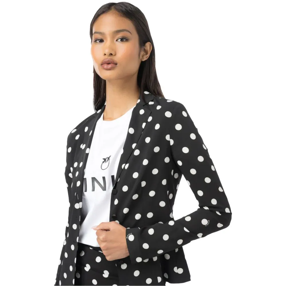 PINKO Black Viscose Women Blazer sold by Siebentaschen product image thumbnail 3