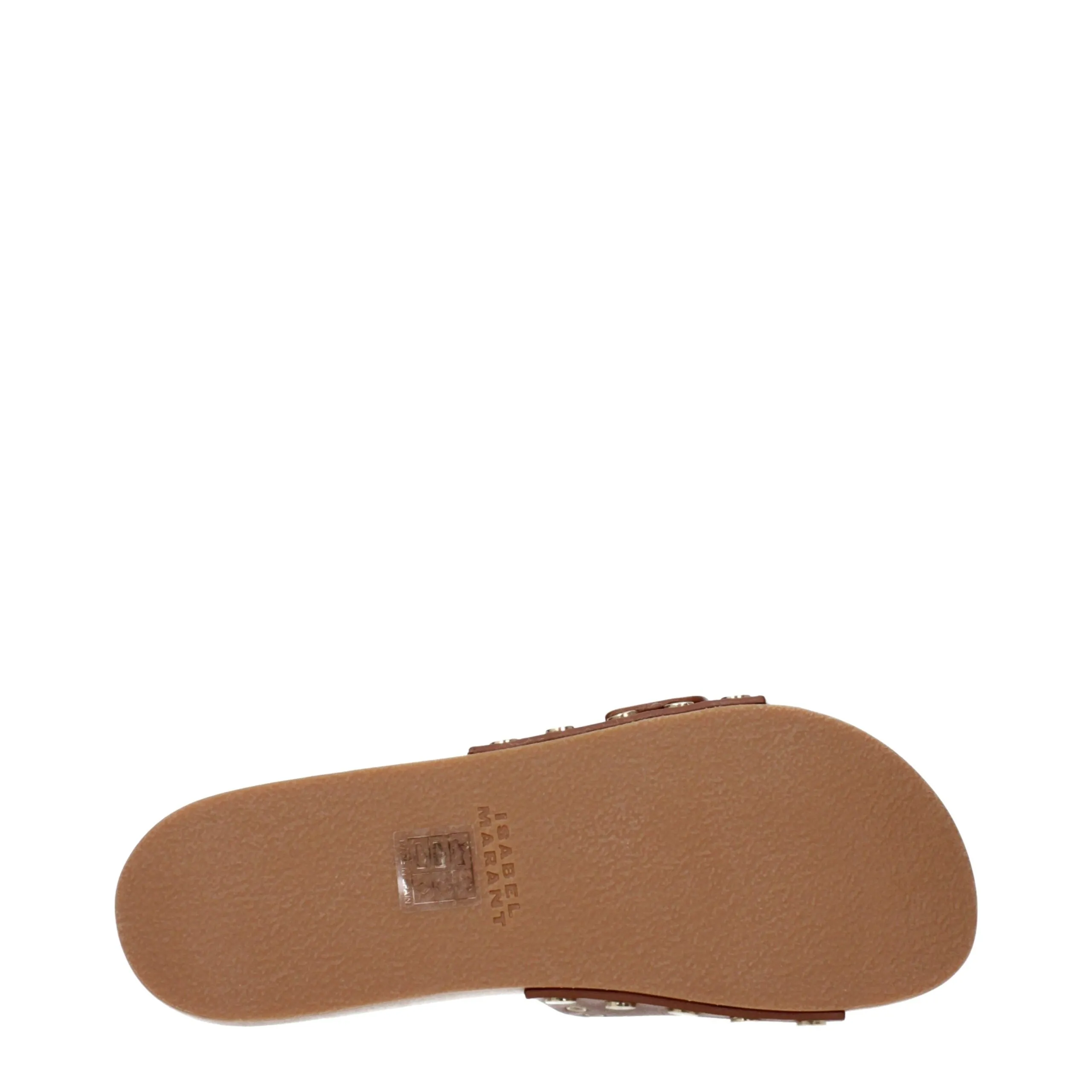Isabel Marant Brown Leather Slippers sold by Siebentaschen product image thumbnail 5