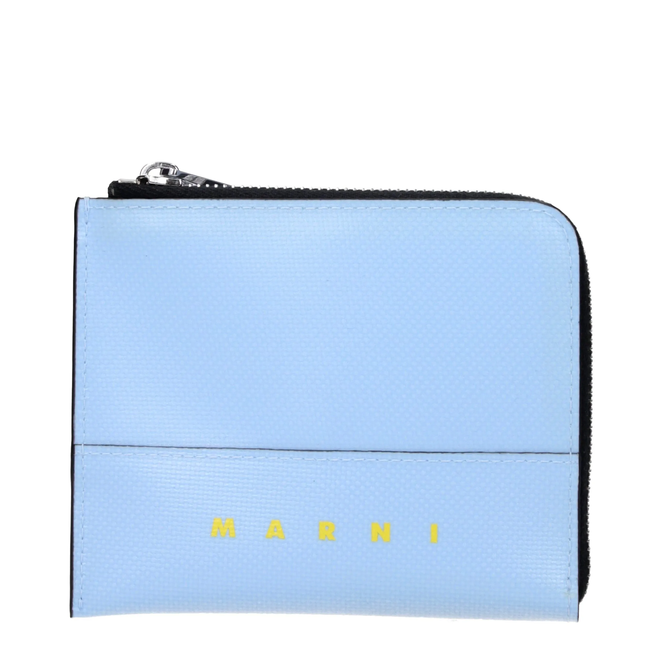 Marni Blue Polyethylene Wallet sold by Siebentaschen