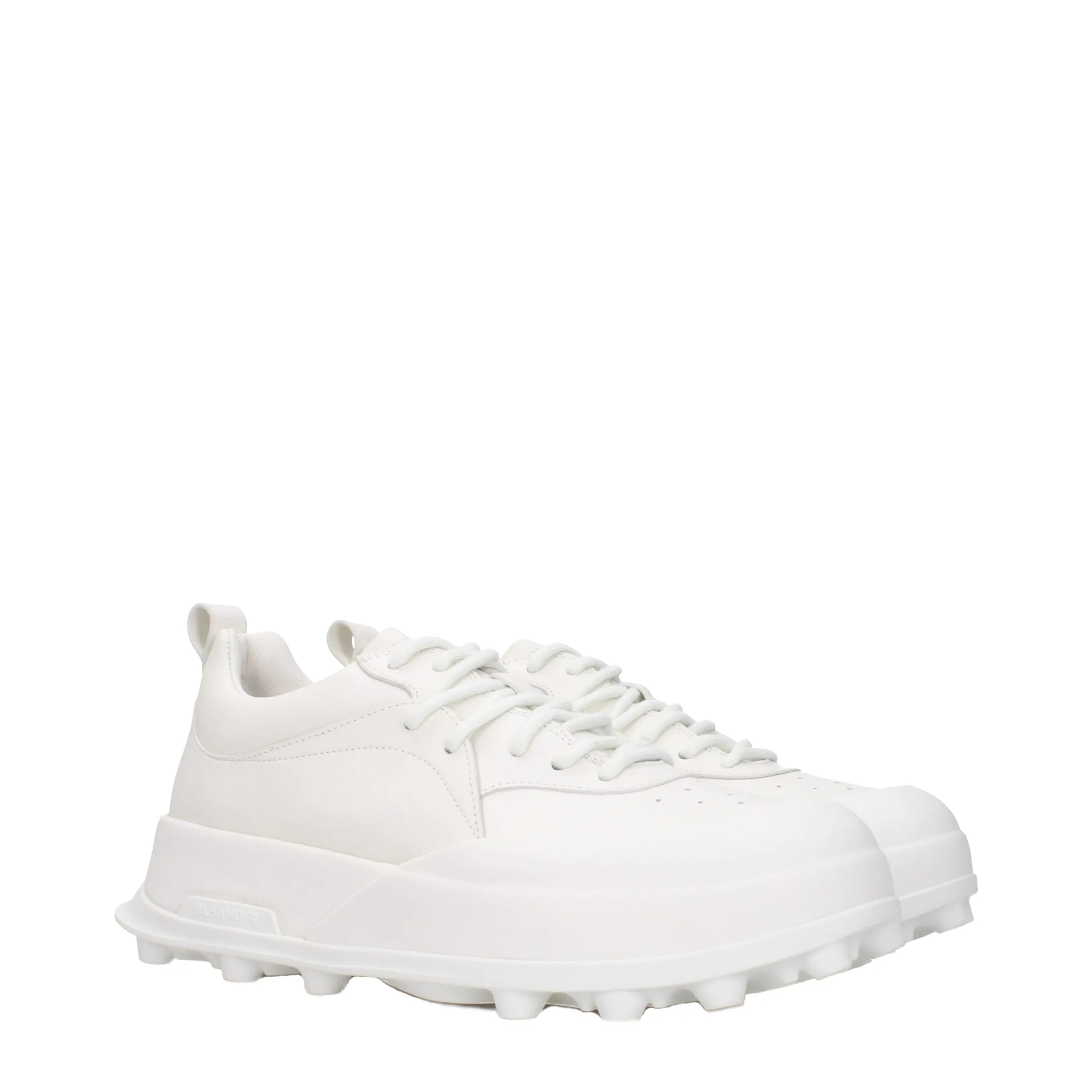 Jil Sander White Leather Sneakers sold by Siebentaschen product image thumbnail 2