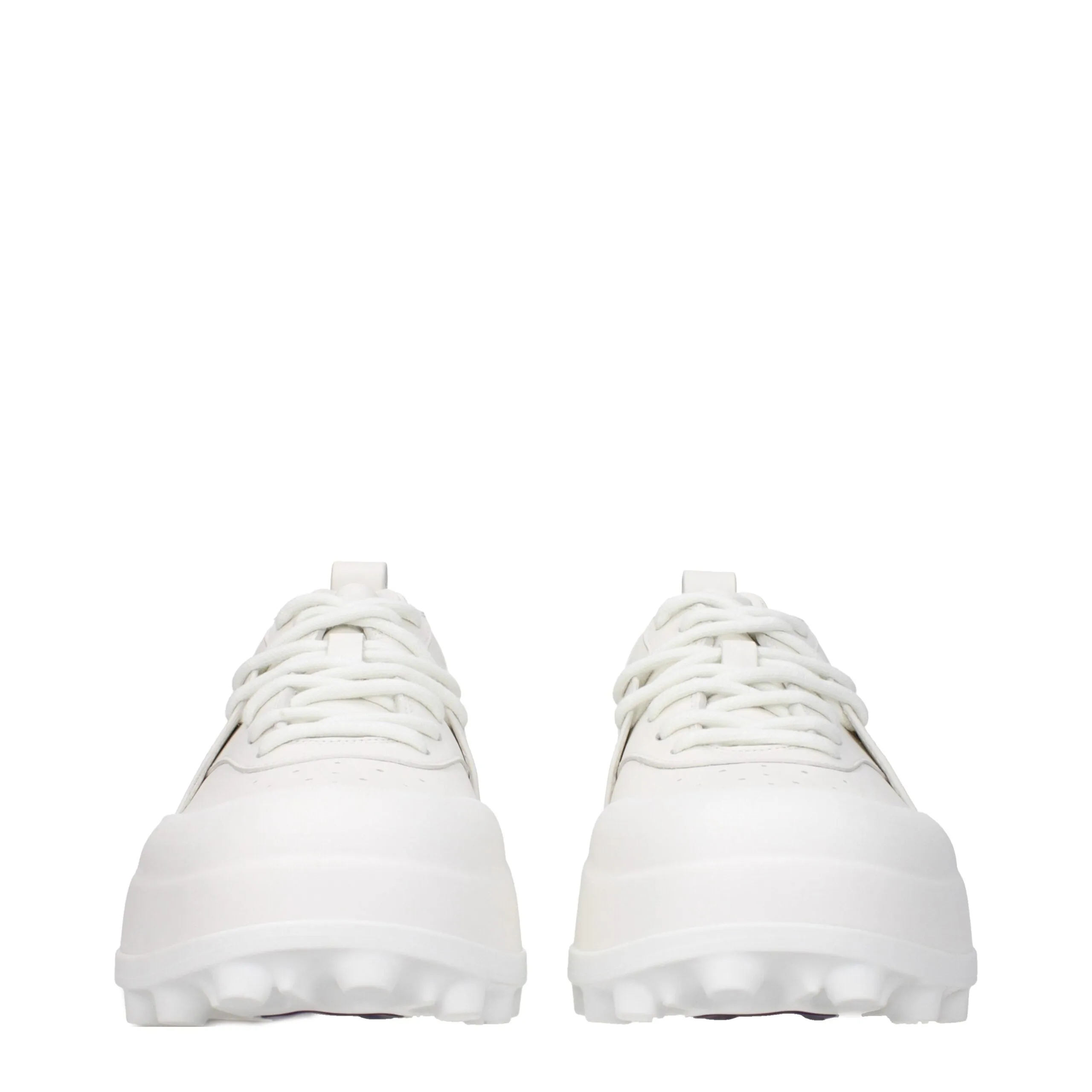 Jil Sander White Leather Sneakers sold by Siebentaschen product image thumbnail 3