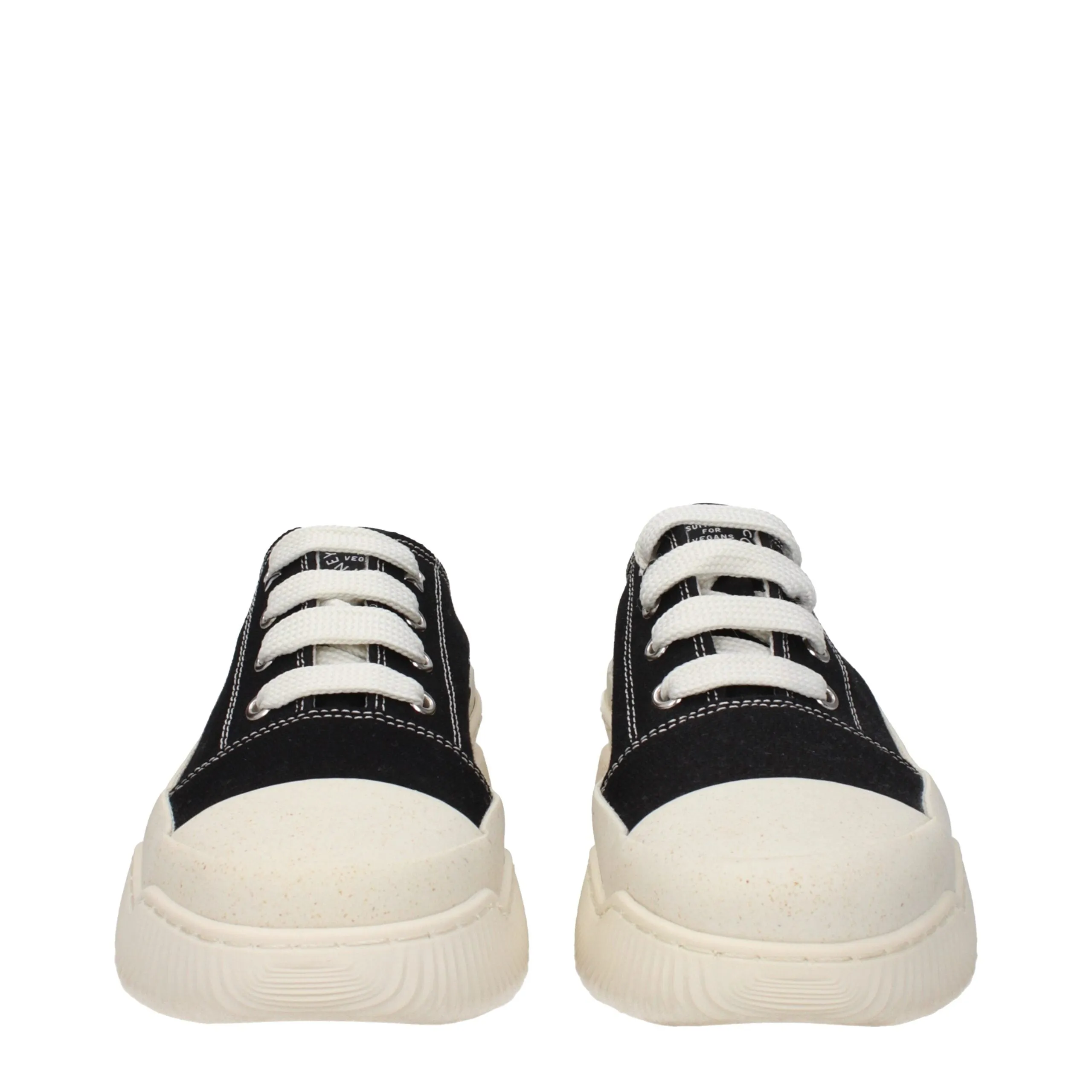 Stella McCartney Black Fabric Chunky Sneakers sold by Siebentaschen product image thumbnail 3