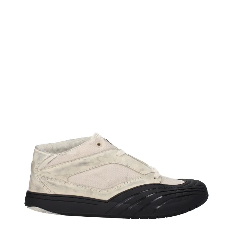 Givenchy Beige Fabric Chunky Sneakers sold by Siebentaschen