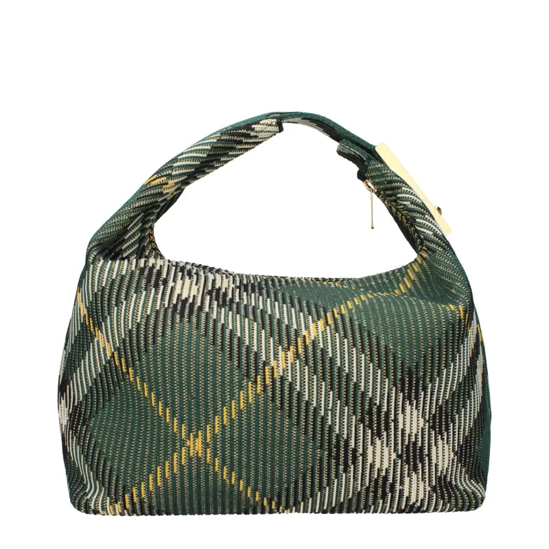 Burberry Green Fabric Handbag sold by Siebentaschen