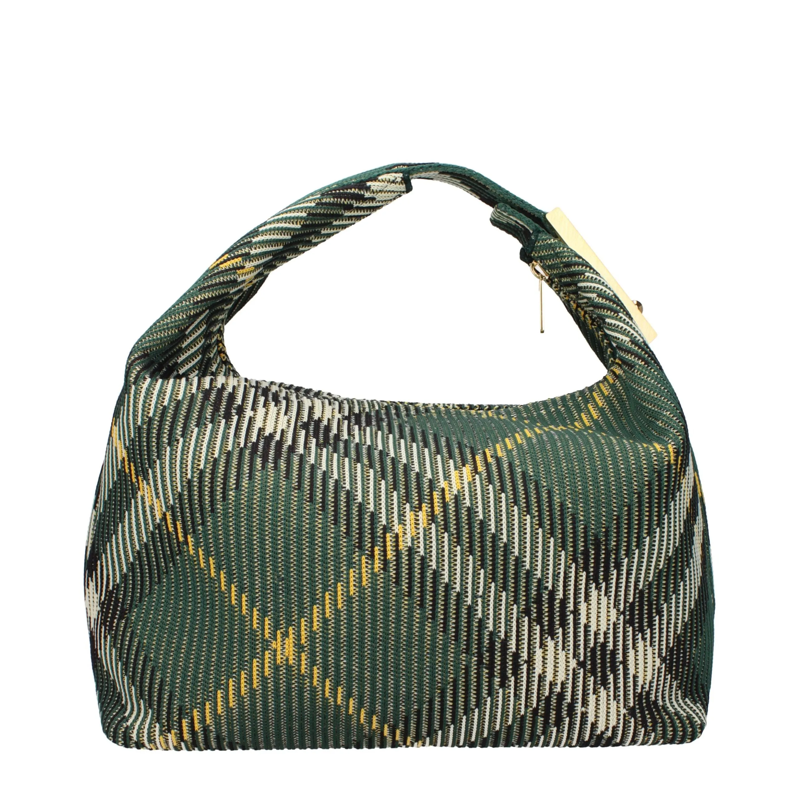 Burberry Green Fabric Handbag sold by Siebentaschen
