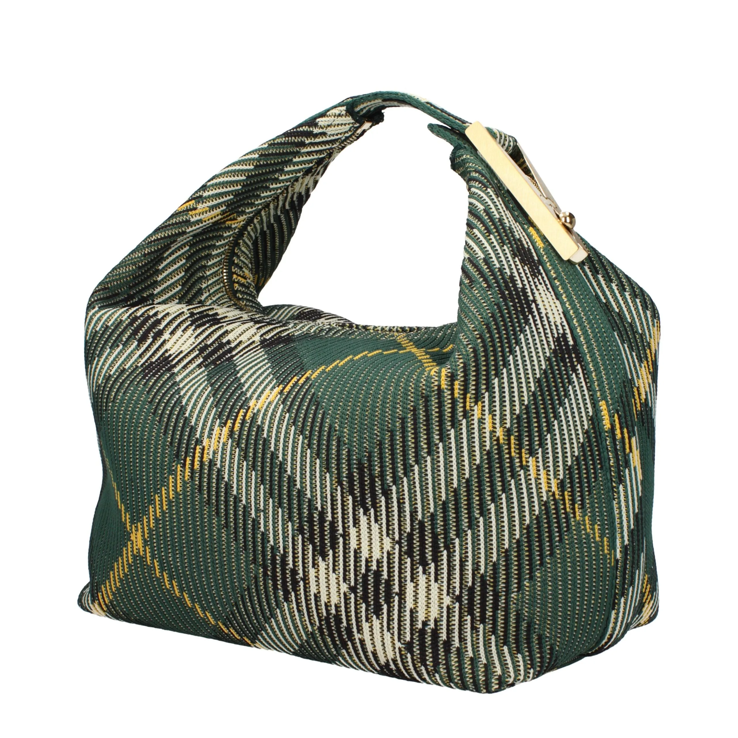 Burberry Green Fabric Handbag sold by Siebentaschen product image thumbnail 2