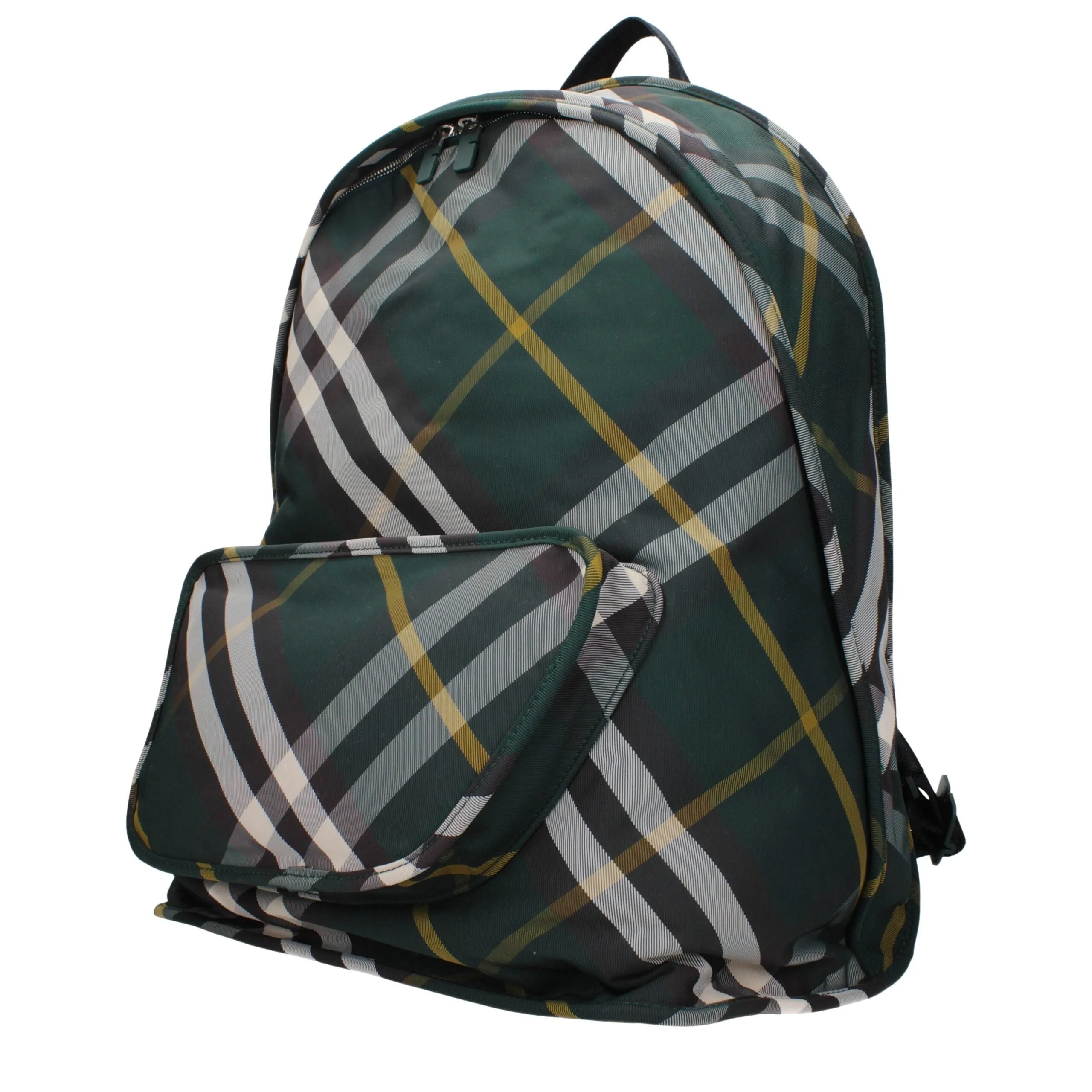 Burberry Green Fabric Backpack sold by Siebentaschen product image thumbnail 2