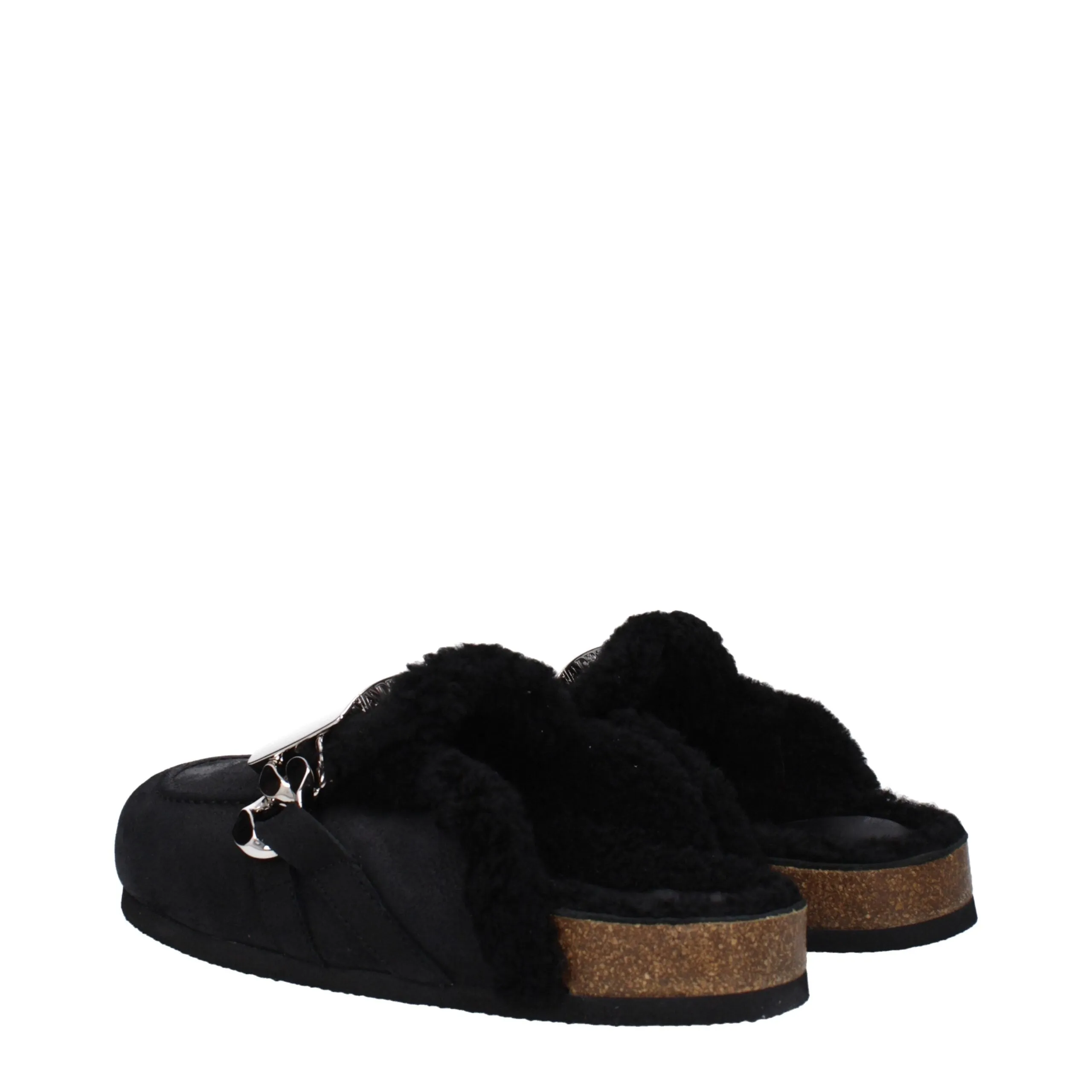 Jw Anderson Black Leather Slippers sold by Siebentaschen product image thumbnail 4
