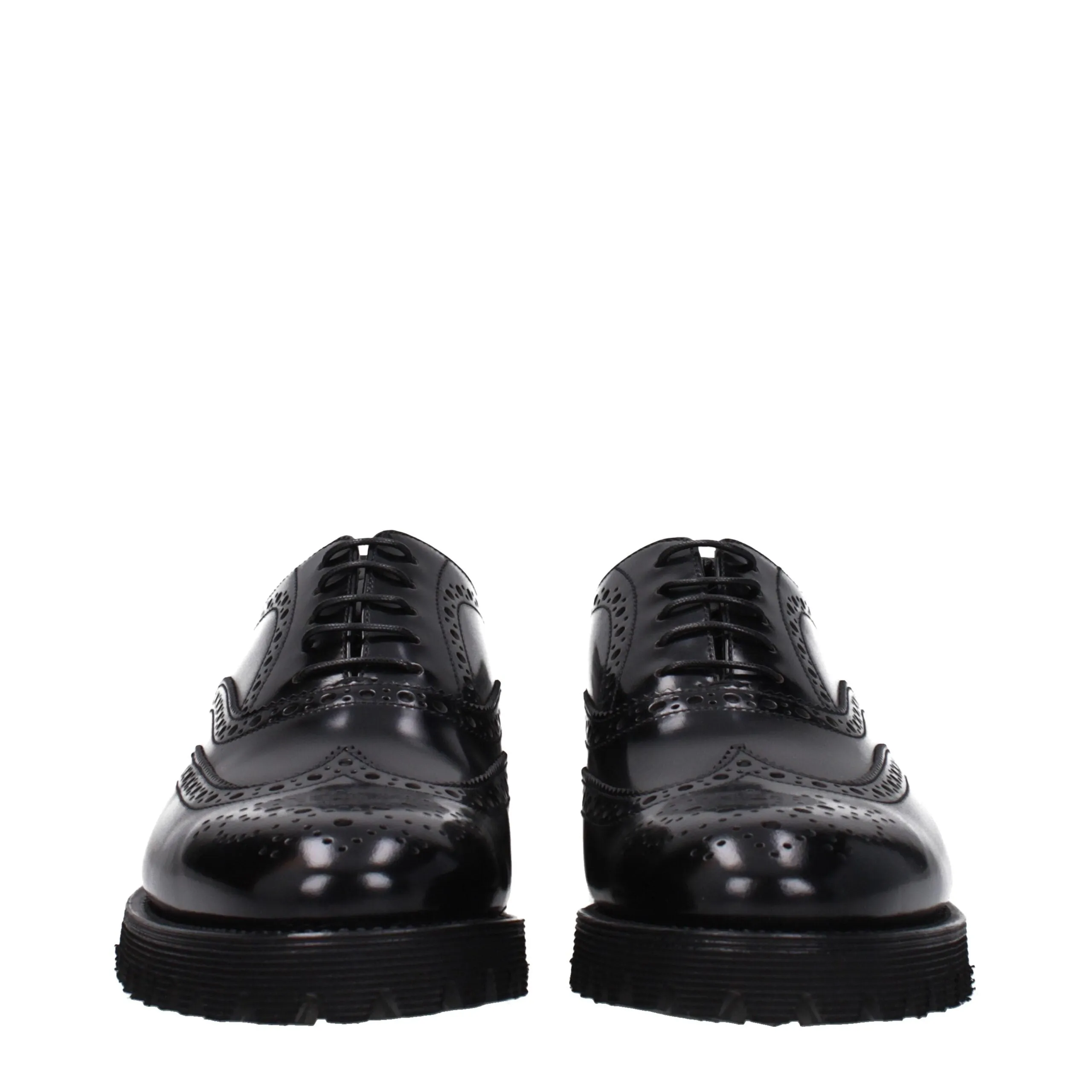 Church's Black Leather Oxfords And Derbies sold by Siebentaschen product image thumbnail 3