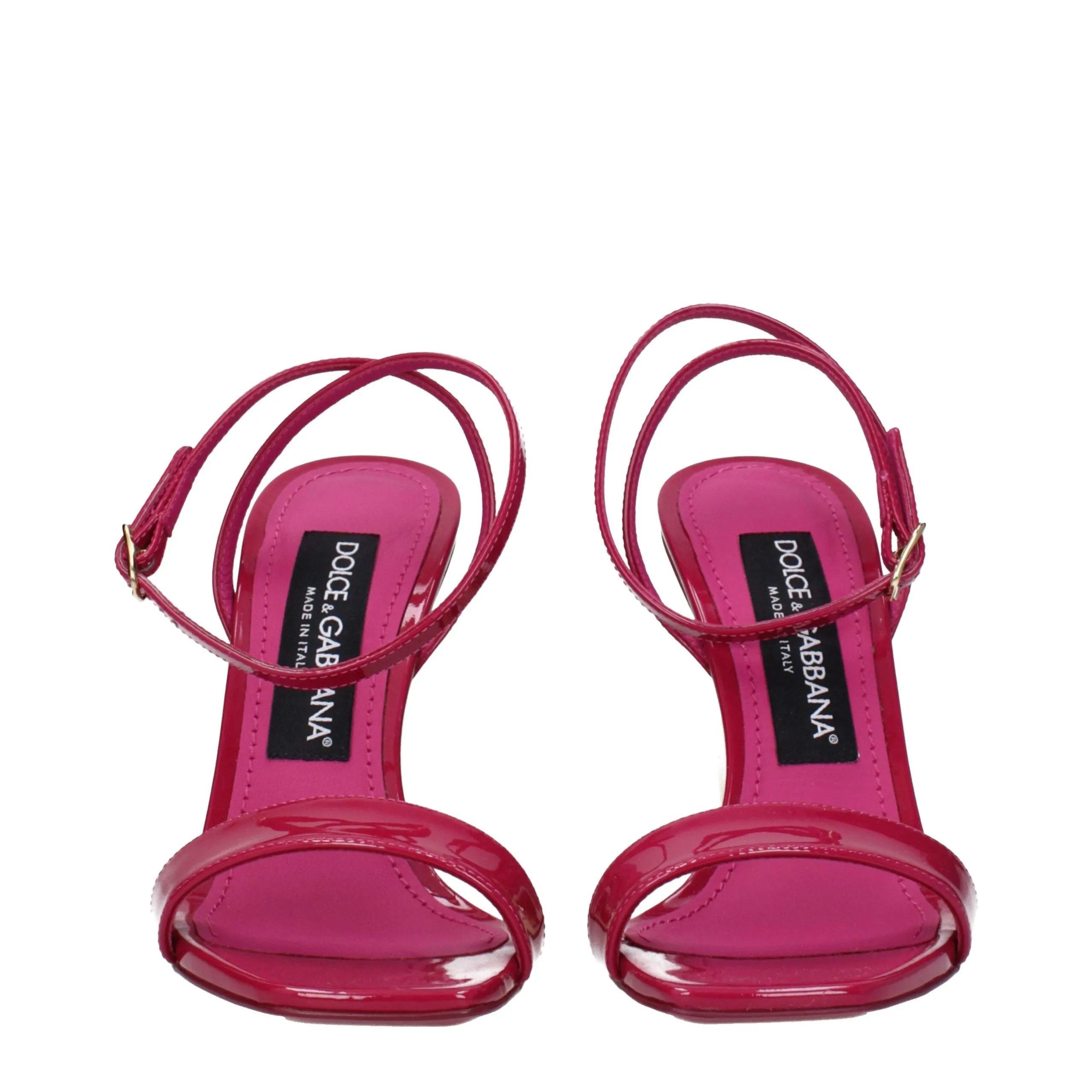Dolce & Gabbana Pink Leather Stiletto Heel Sandals sold by Siebentaschen product image thumbnail 3