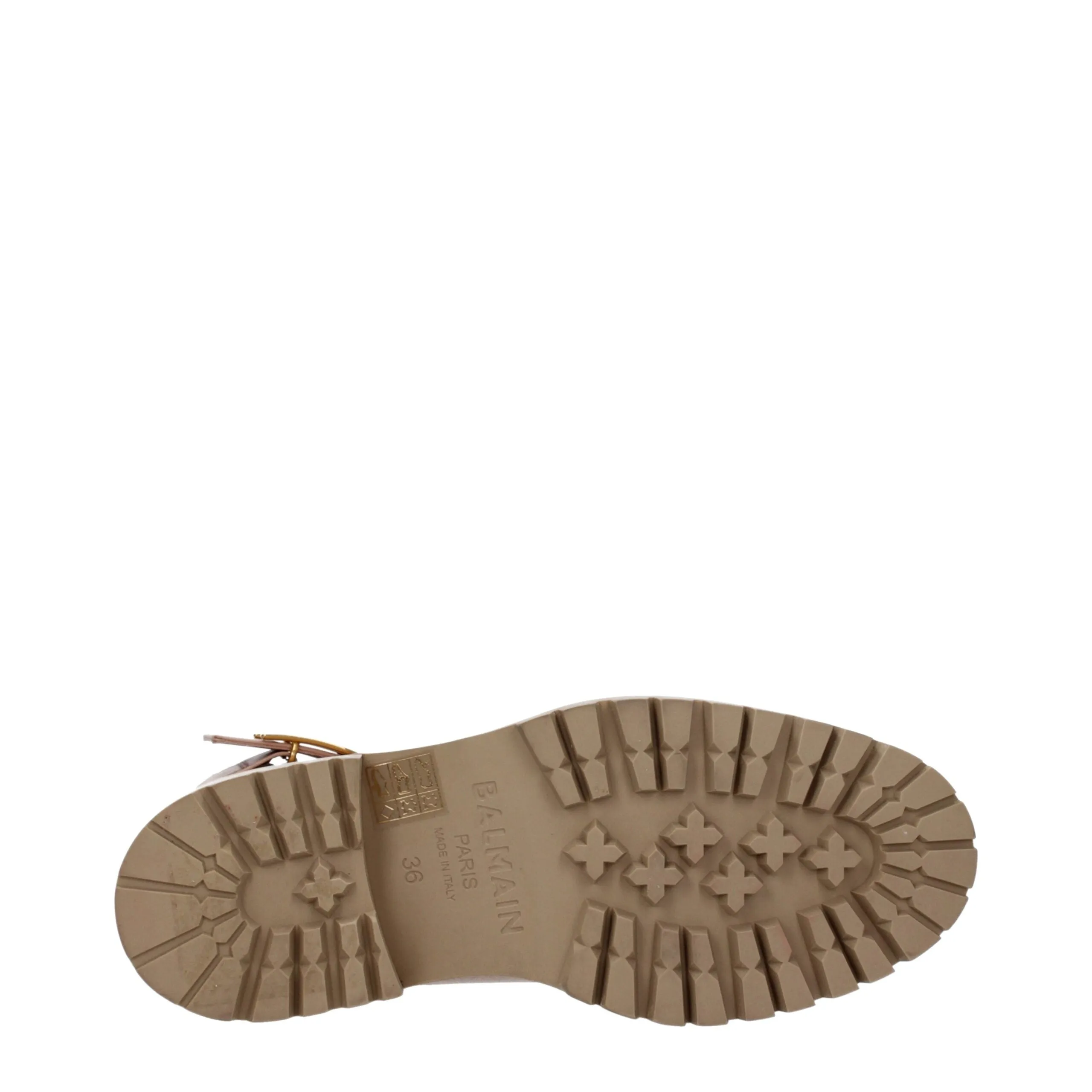 Balmain Beige Leather Ankle Boots sold by Siebentaschen product image thumbnail 5