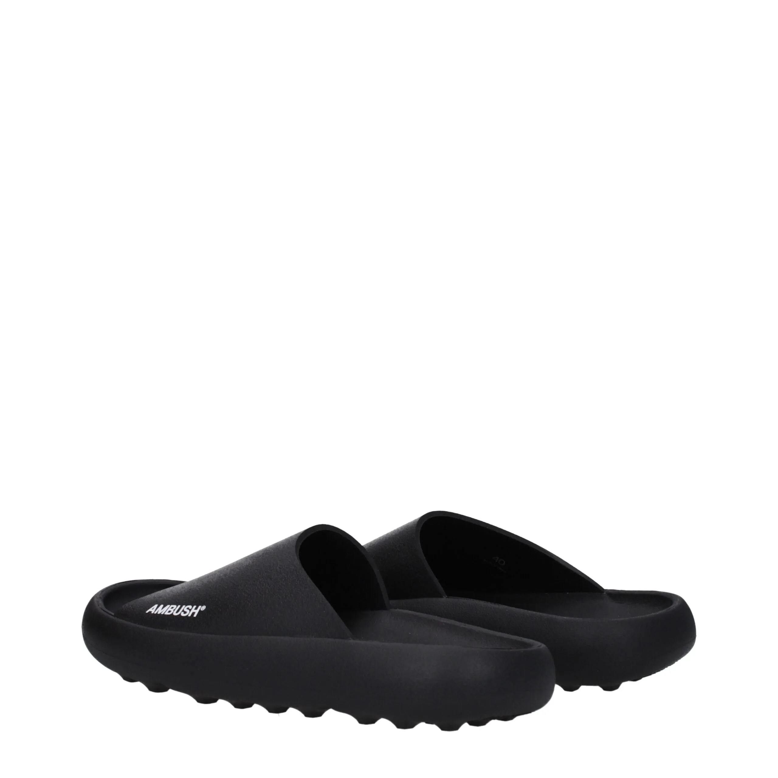 Ambush Black Cotton Slippers sold by Siebentaschen product image thumbnail 4
