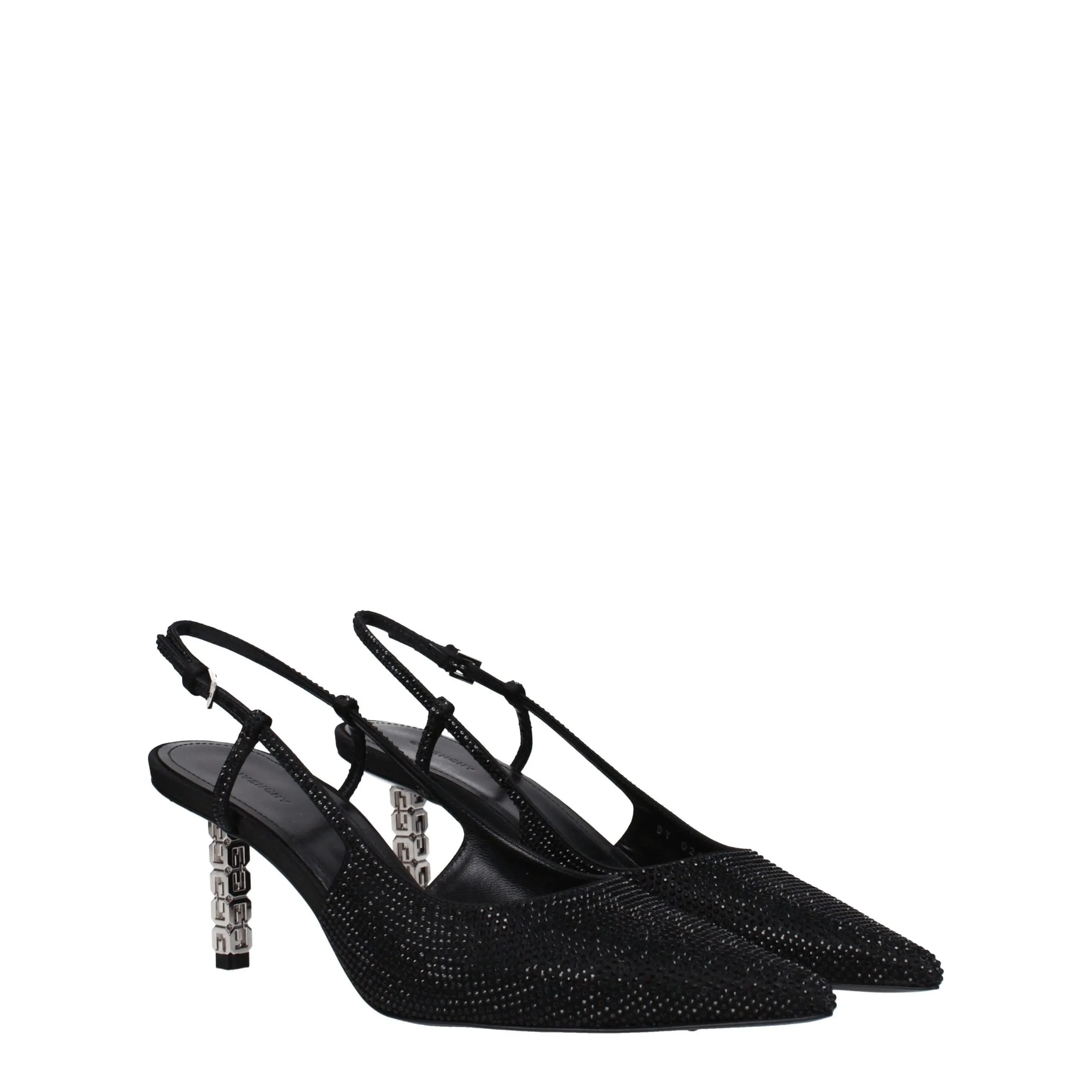 Givenchy Black Fabric High Heel Pumps sold by Siebentaschen product image thumbnail 2