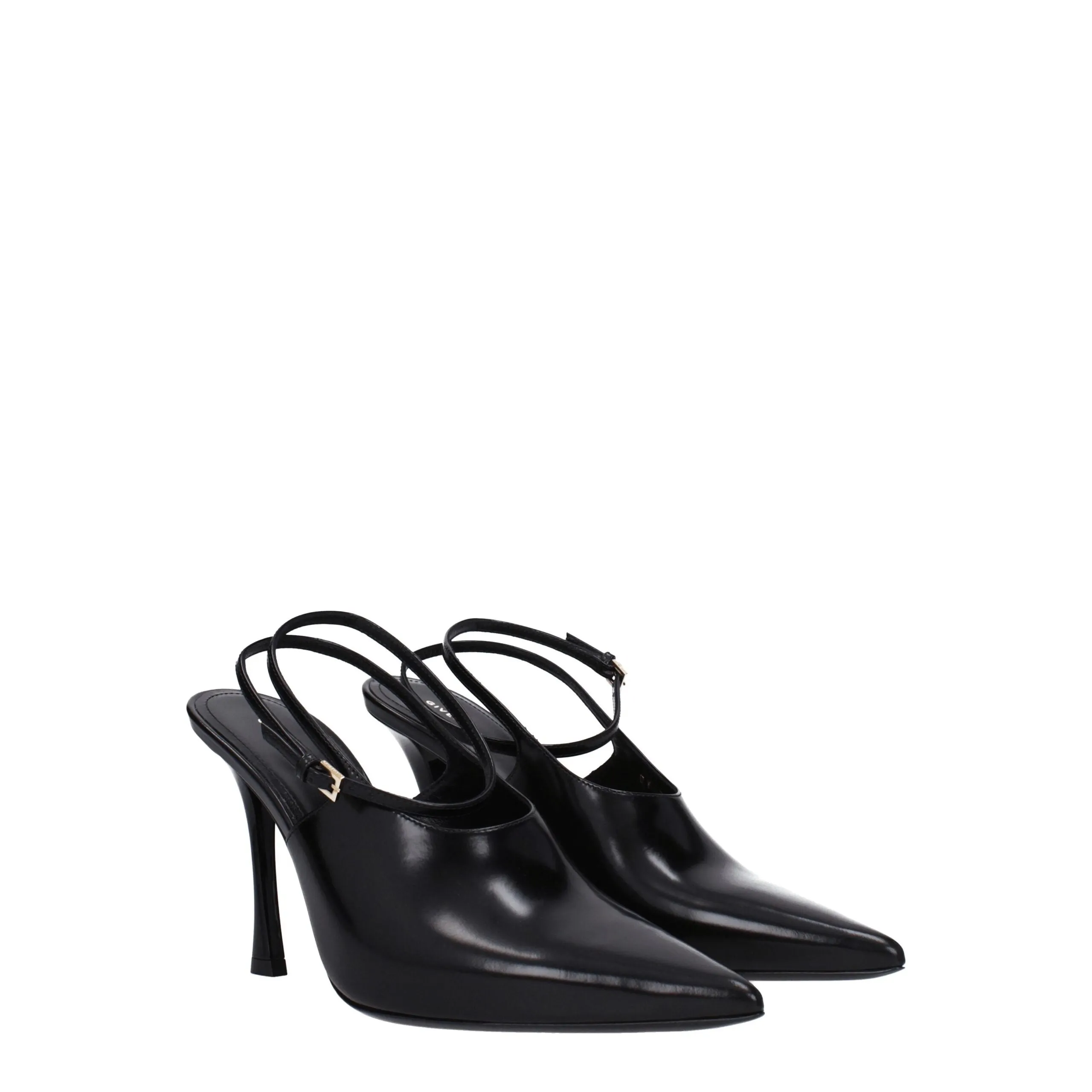 Givenchy Black Leather High Heel Pumps sold by Siebentaschen product image thumbnail 2