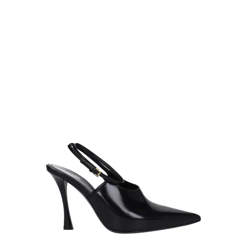 Givenchy Black Leather High Heel Pumps sold by Siebentaschen