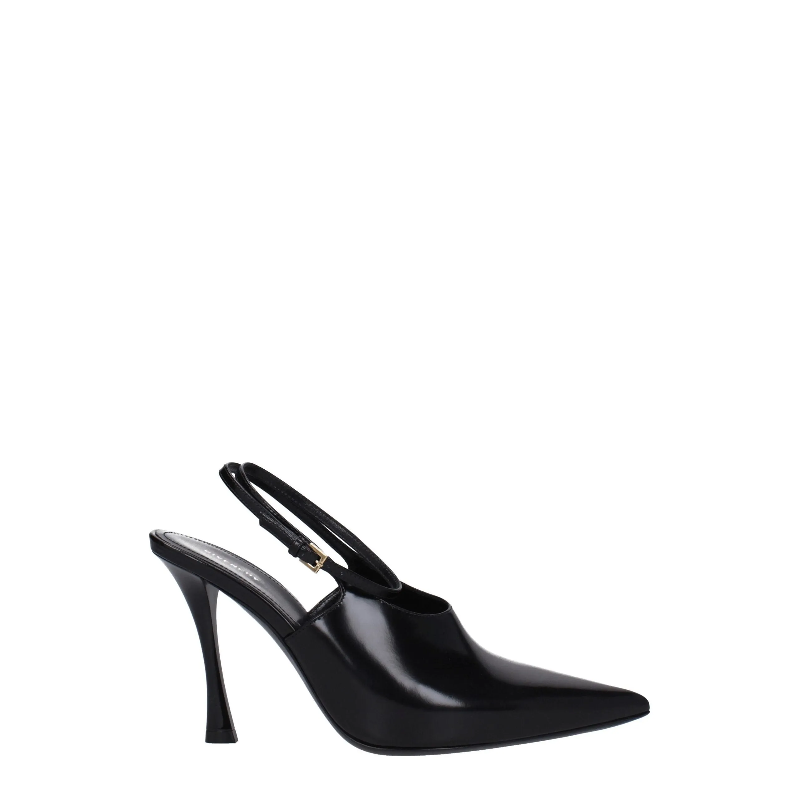 Givenchy Black Leather High Heel Pumps sold by Siebentaschen