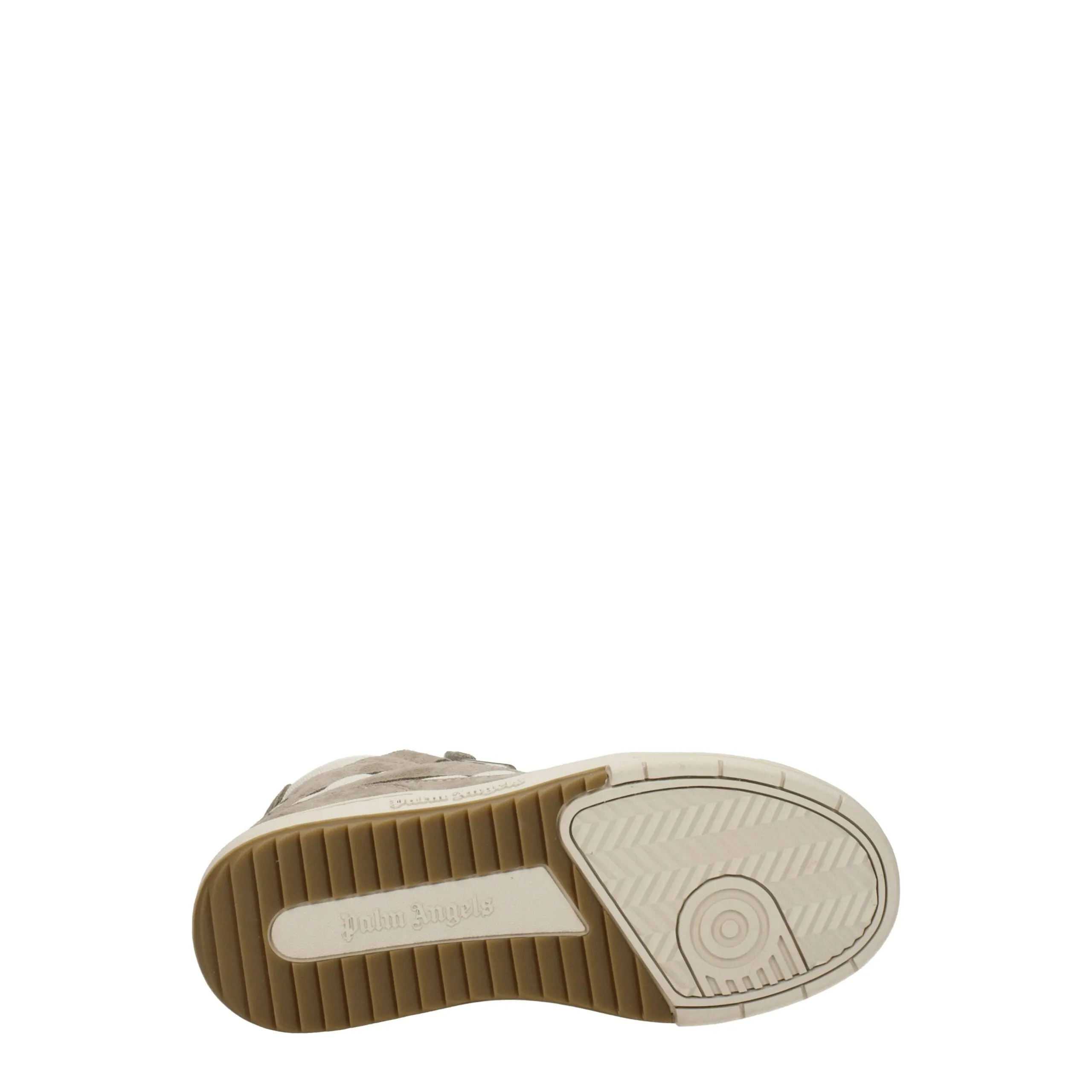 Palm Angels Beige Leather High Top Sneakers sold by Siebentaschen product image thumbnail 5