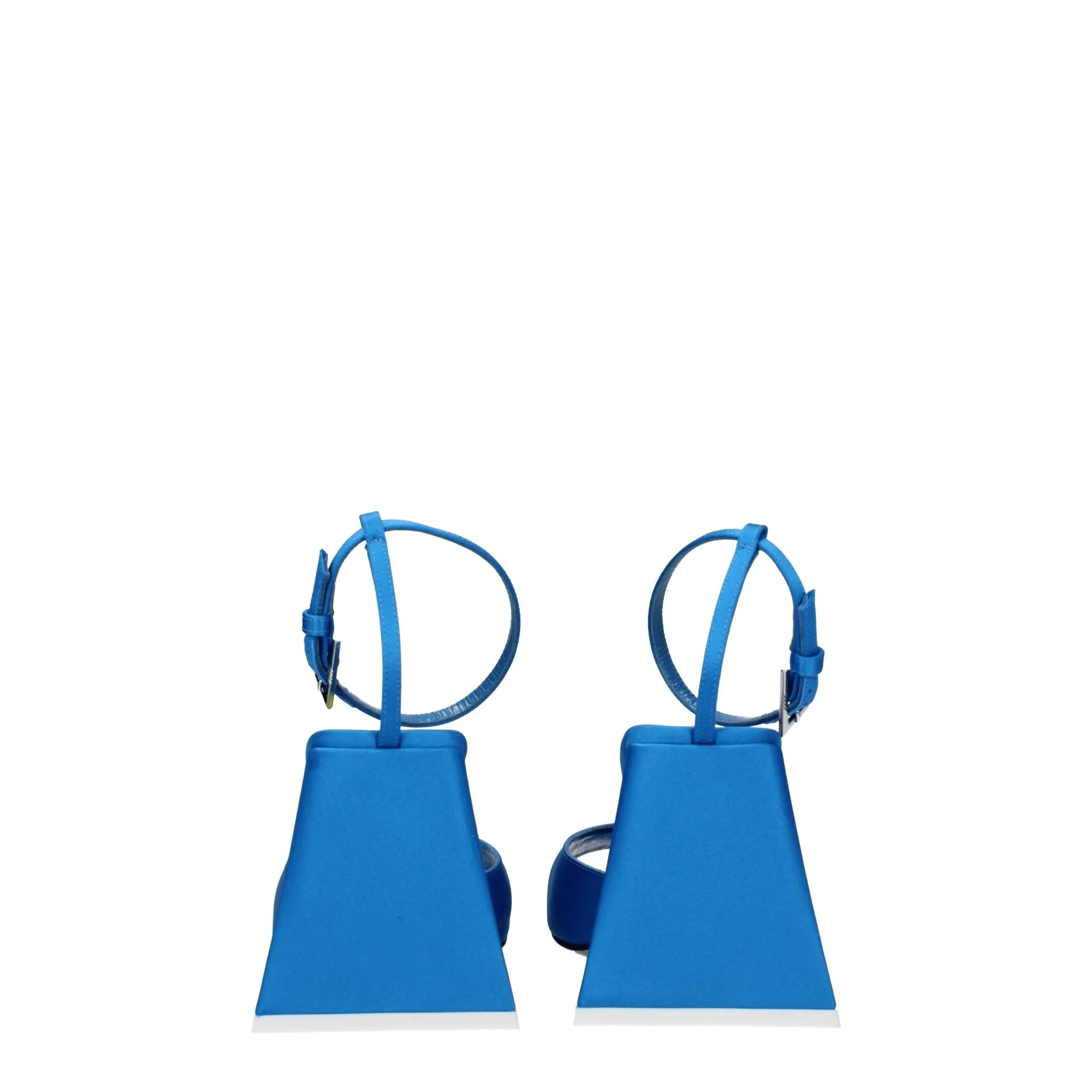 The Attico Blue Satin Stiletto Heel Sandals sold by Siebentaschen product image thumbnail 5