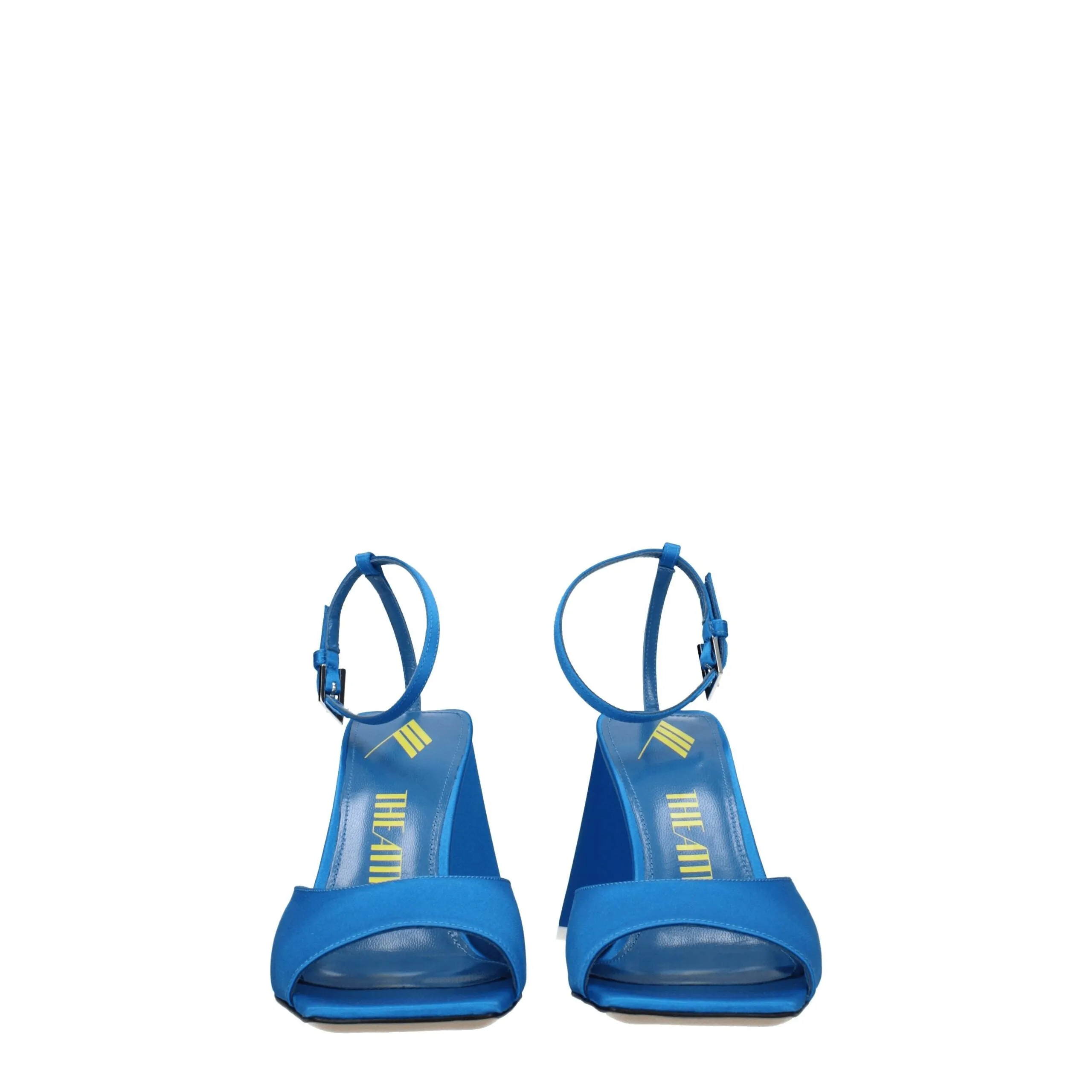 The Attico Blue Satin Stiletto Heel Sandals sold by Siebentaschen product image thumbnail 3