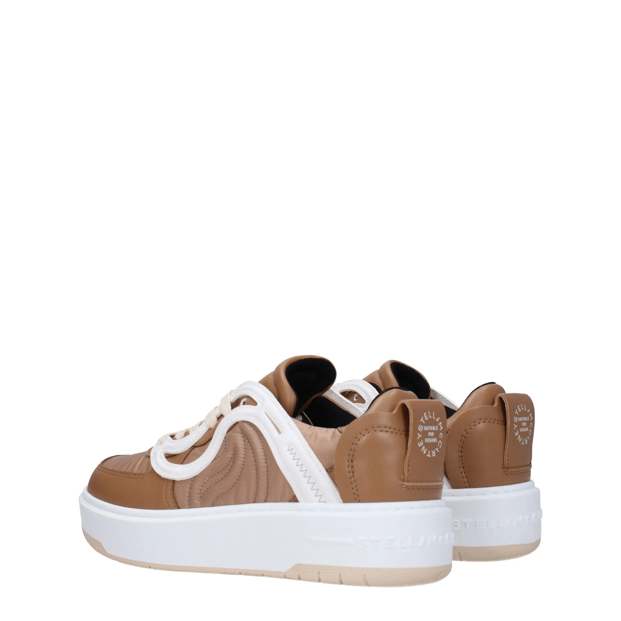 Stella McCartney Brown Fabric Chunky Sneakers sold by Siebentaschen product image thumbnail 4