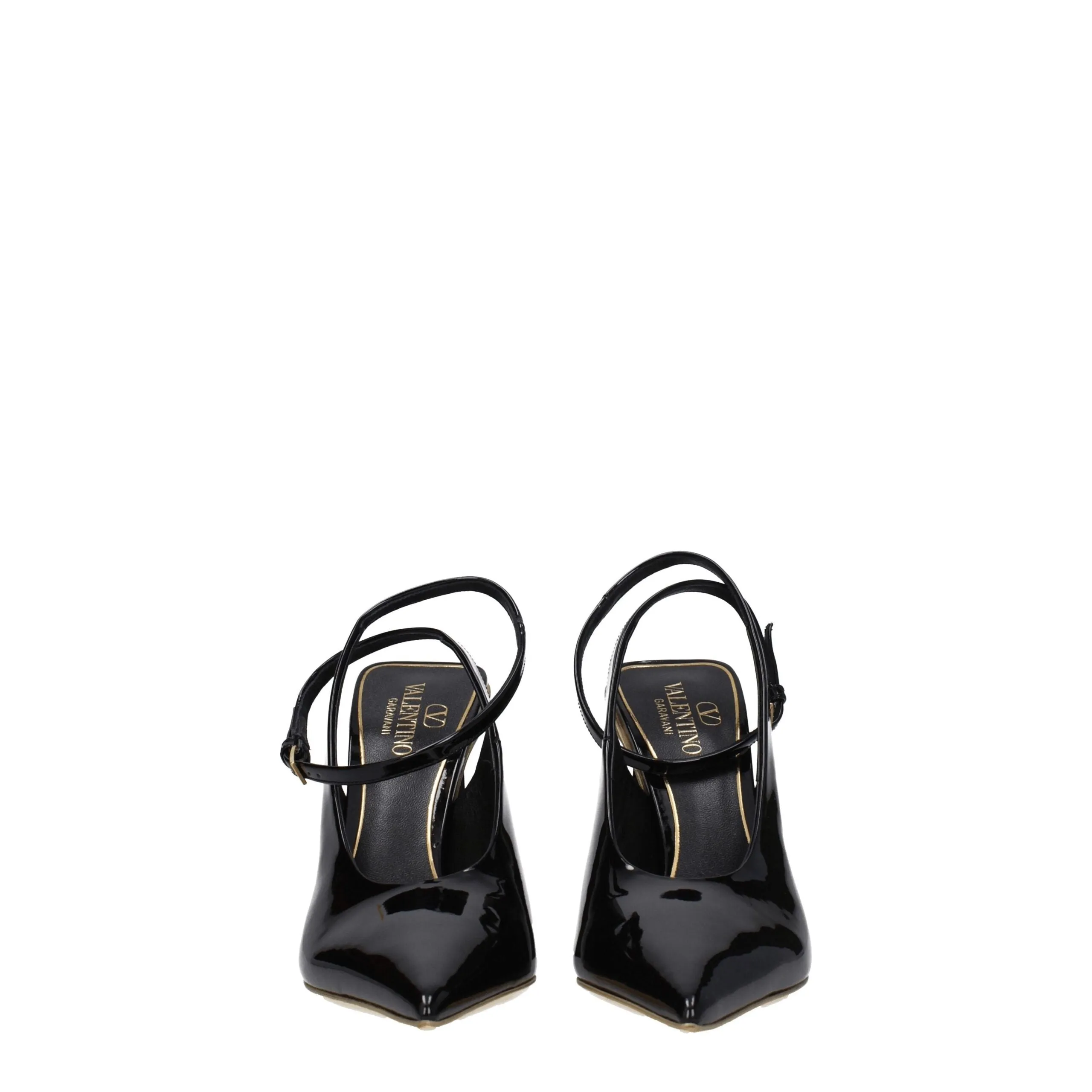 Valentino Garavani Black Leather Sandals sold by Siebentaschen product image thumbnail 3