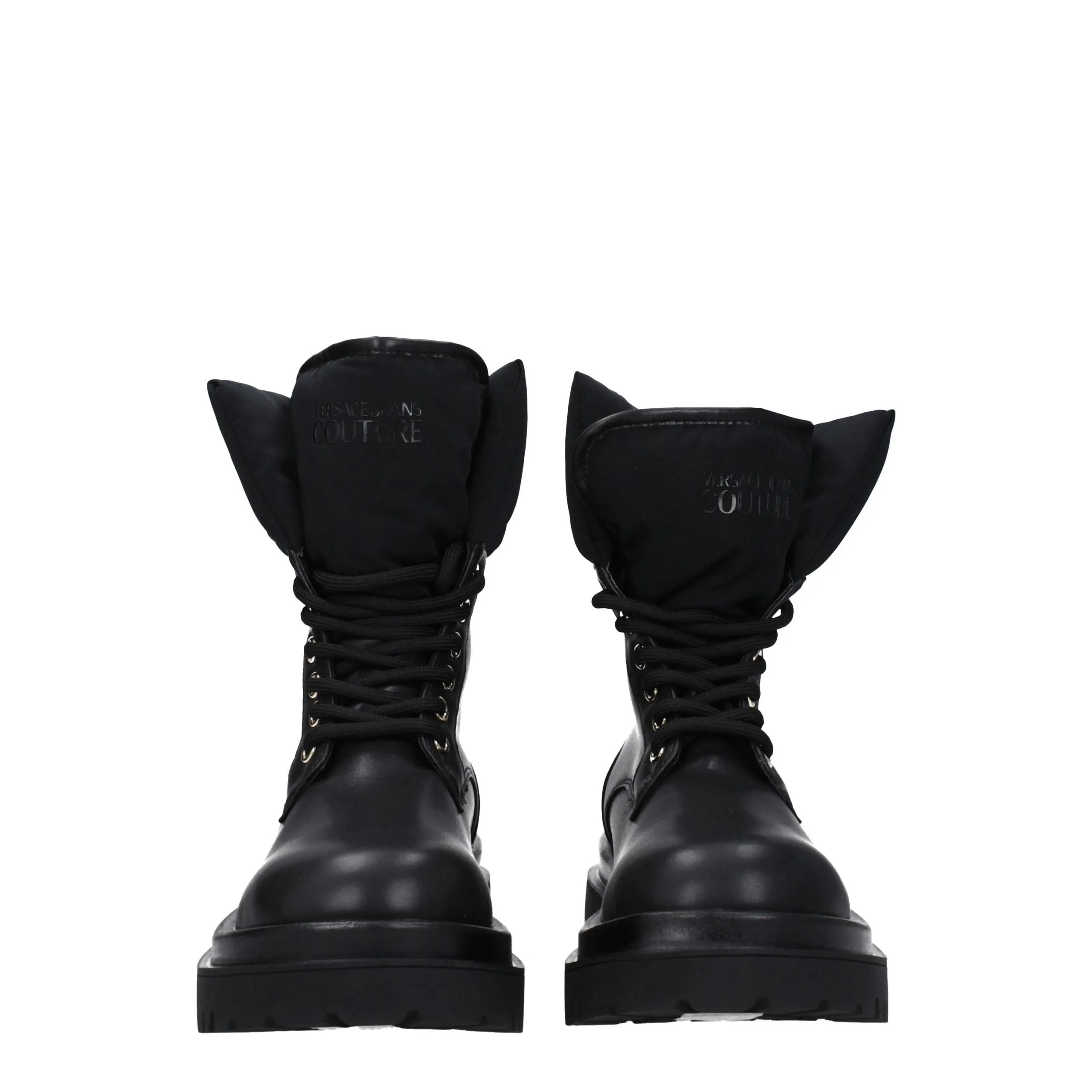 Versace Jeans Black Polyethylene Ankle Boots sold by Siebentaschen product image thumbnail 3