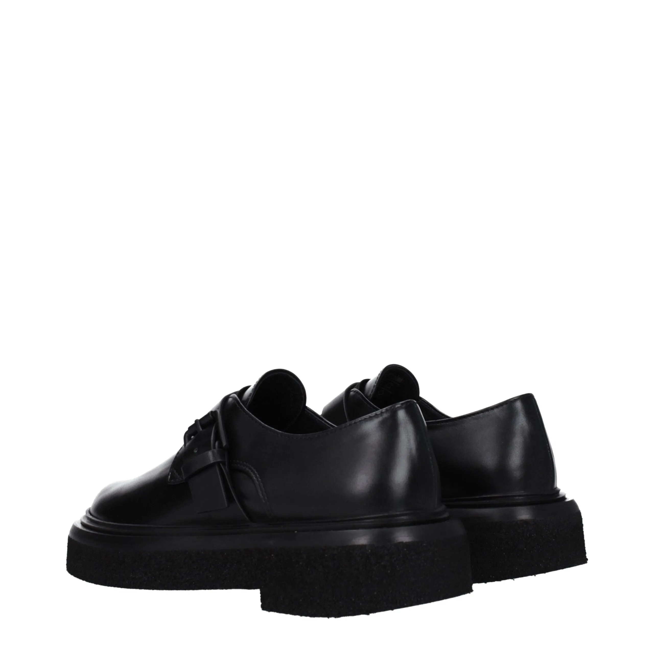 Max Mara Black Leather Oxfords And Derbies sold by Siebentaschen product image thumbnail 4