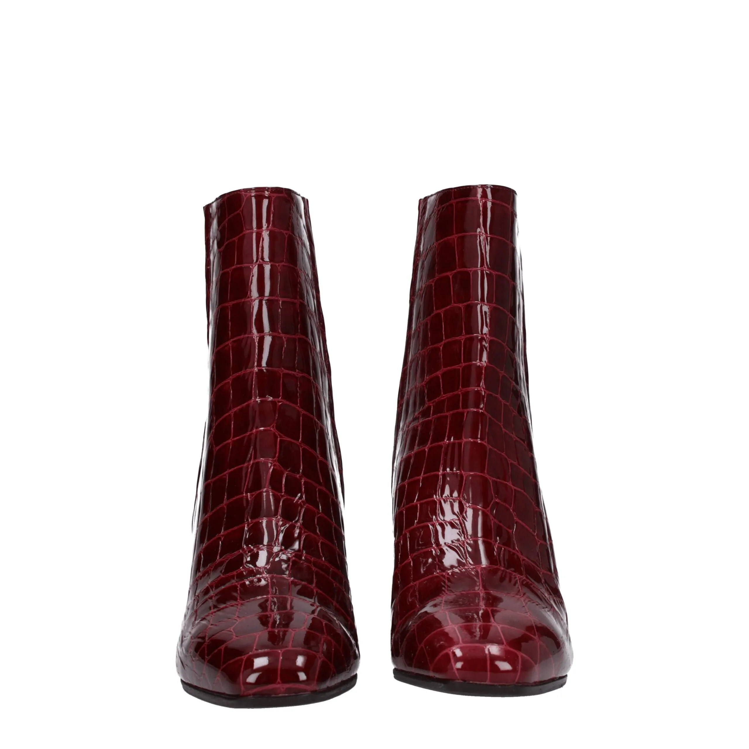 Aquazzura Red Leather Ankle Boots sold by Siebentaschen product image thumbnail 3