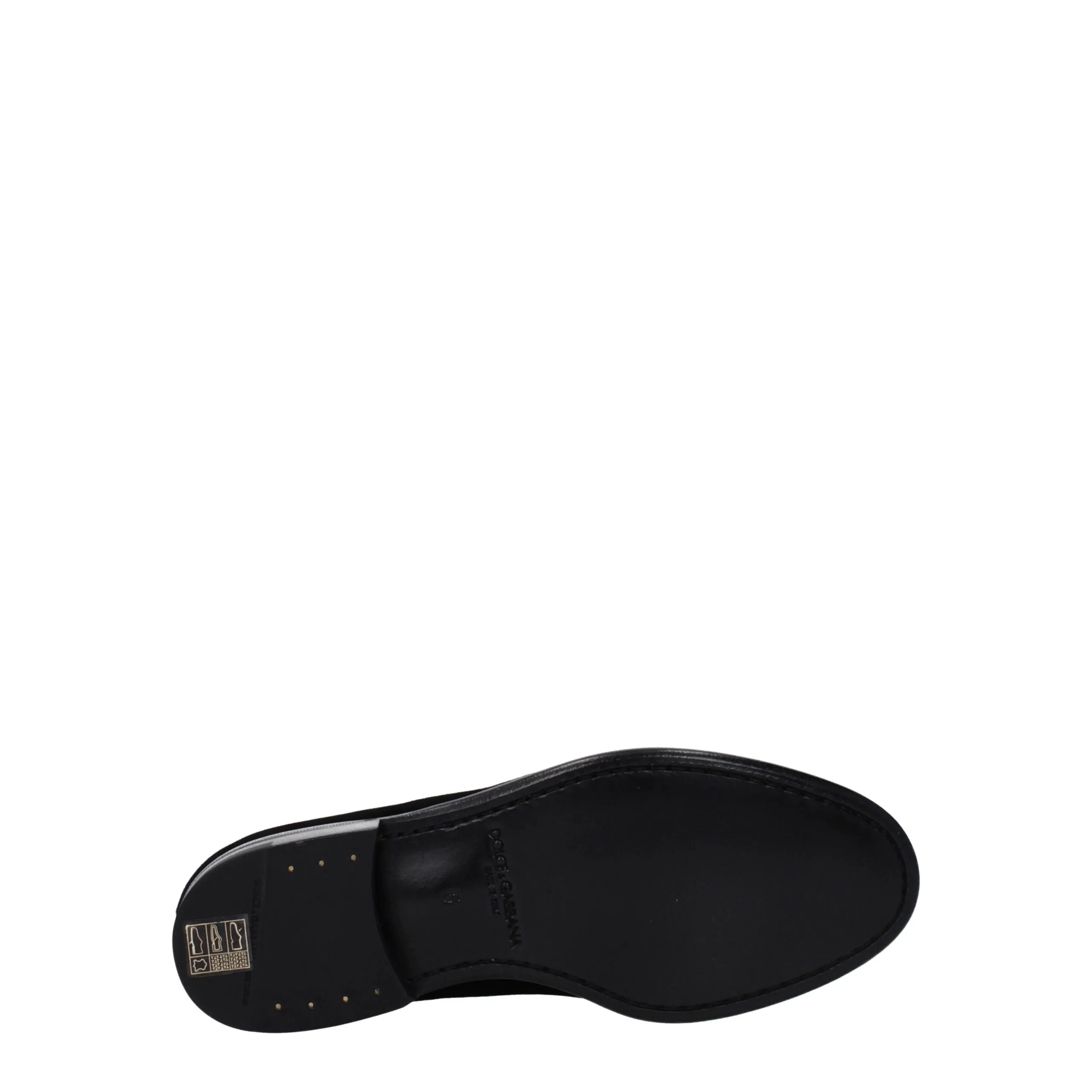 Dolce & Gabbana Black Velvet Slip-On Loafers sold by Siebentaschen product image thumbnail 5