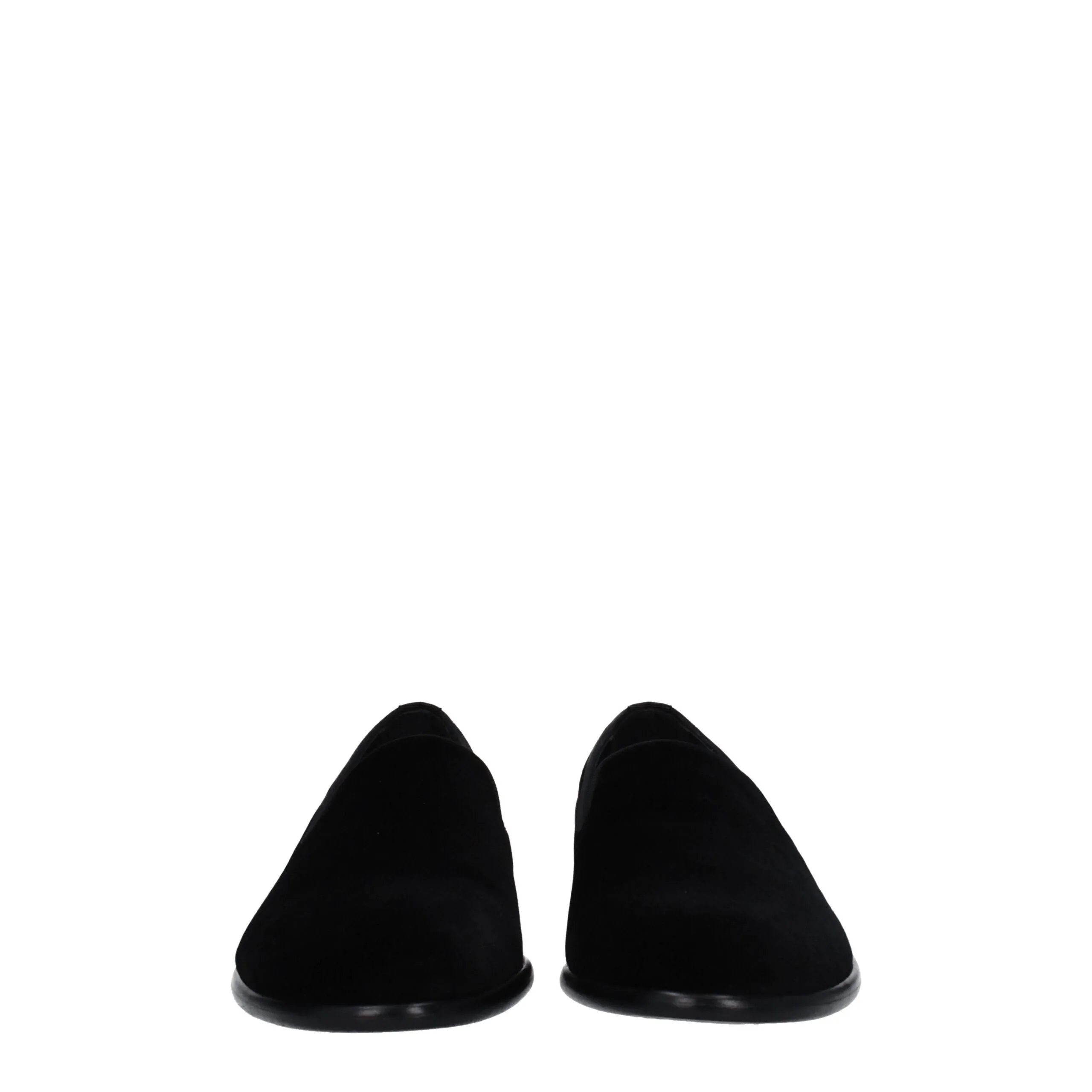 Dolce & Gabbana Black Velvet Slip-On Loafers sold by Siebentaschen product image thumbnail 3