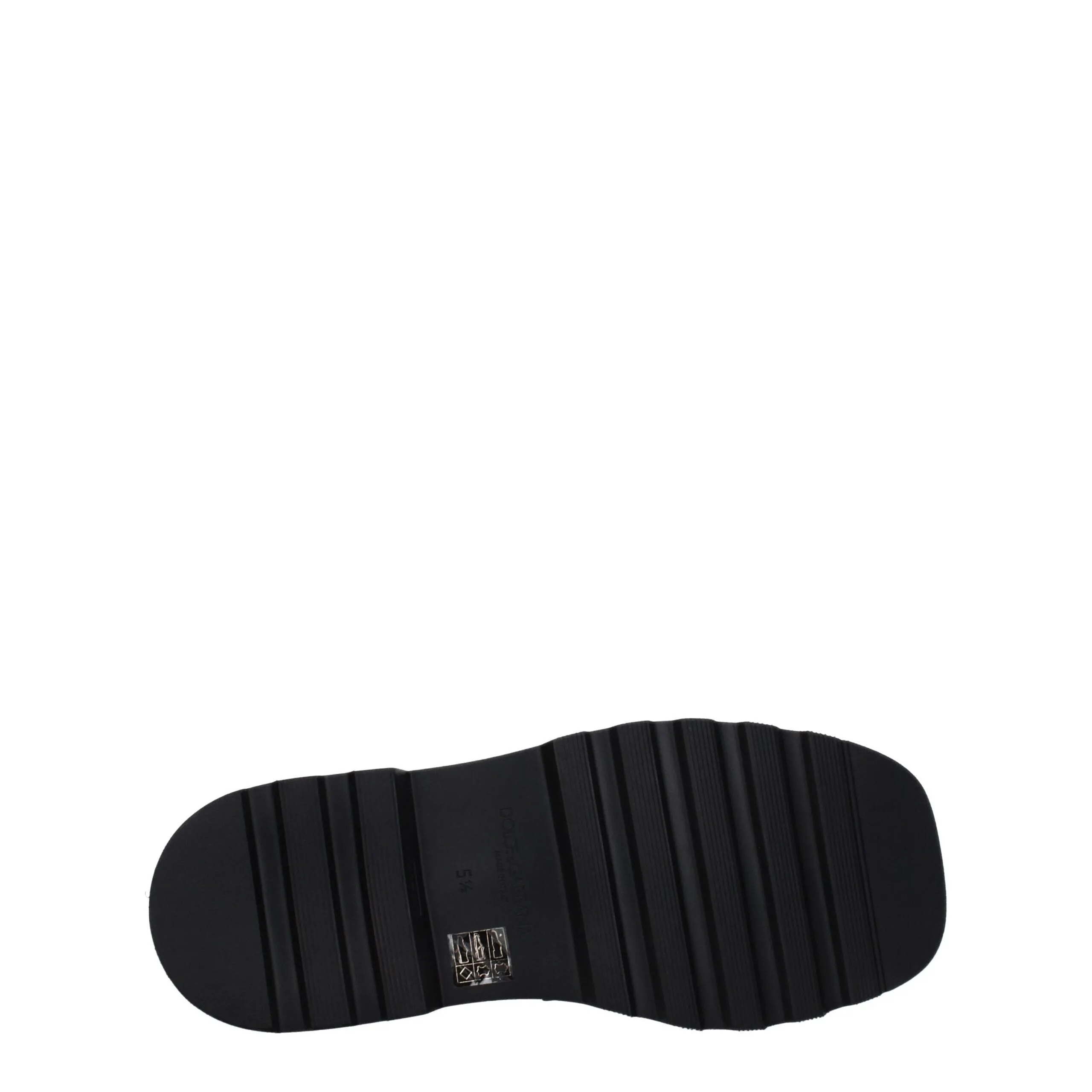 Dolce & Gabbana Black Leather Slip-On Loafers sold by Siebentaschen product image thumbnail 5