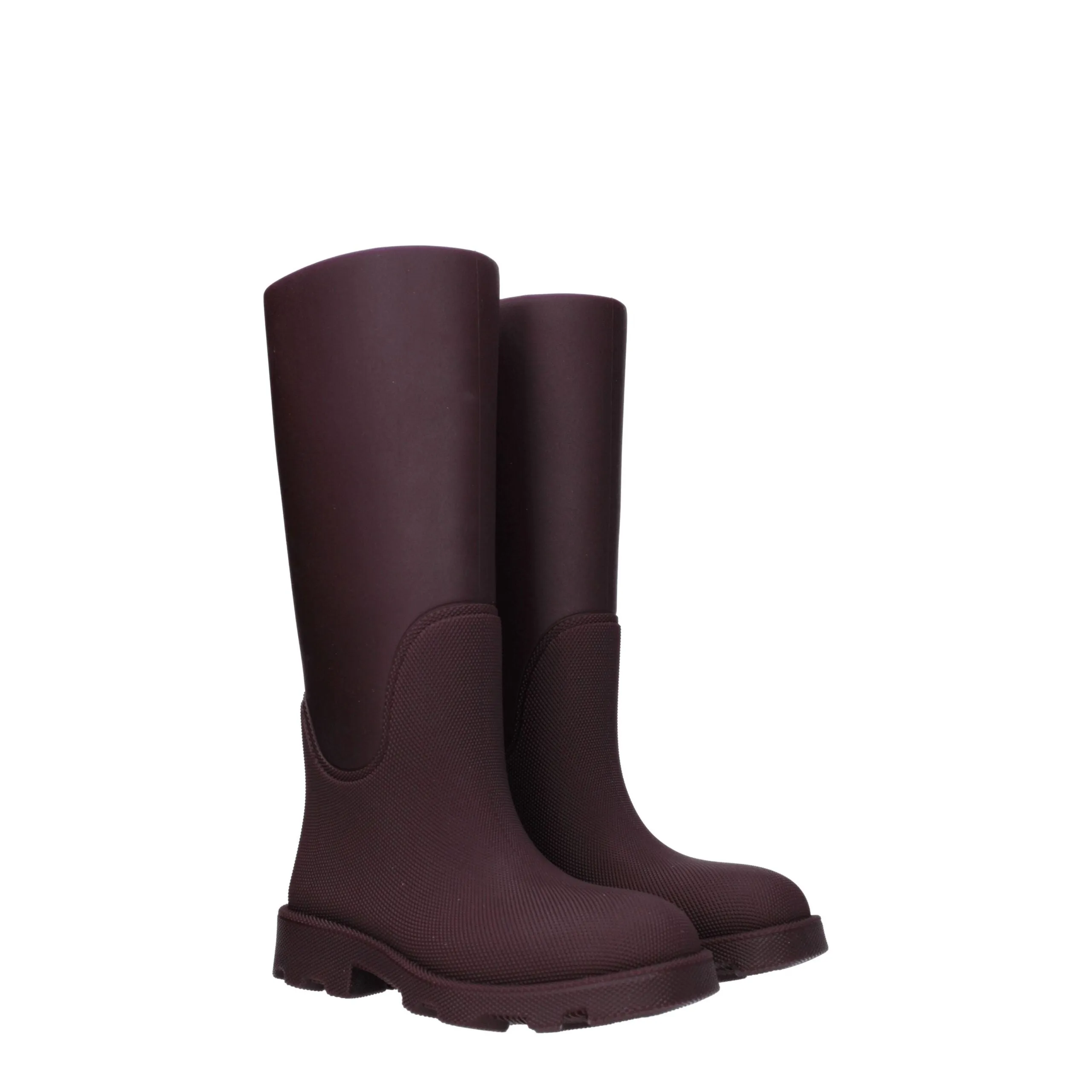 Burberry Red Cotton Rain Boots sold by Siebentaschen product image thumbnail 2