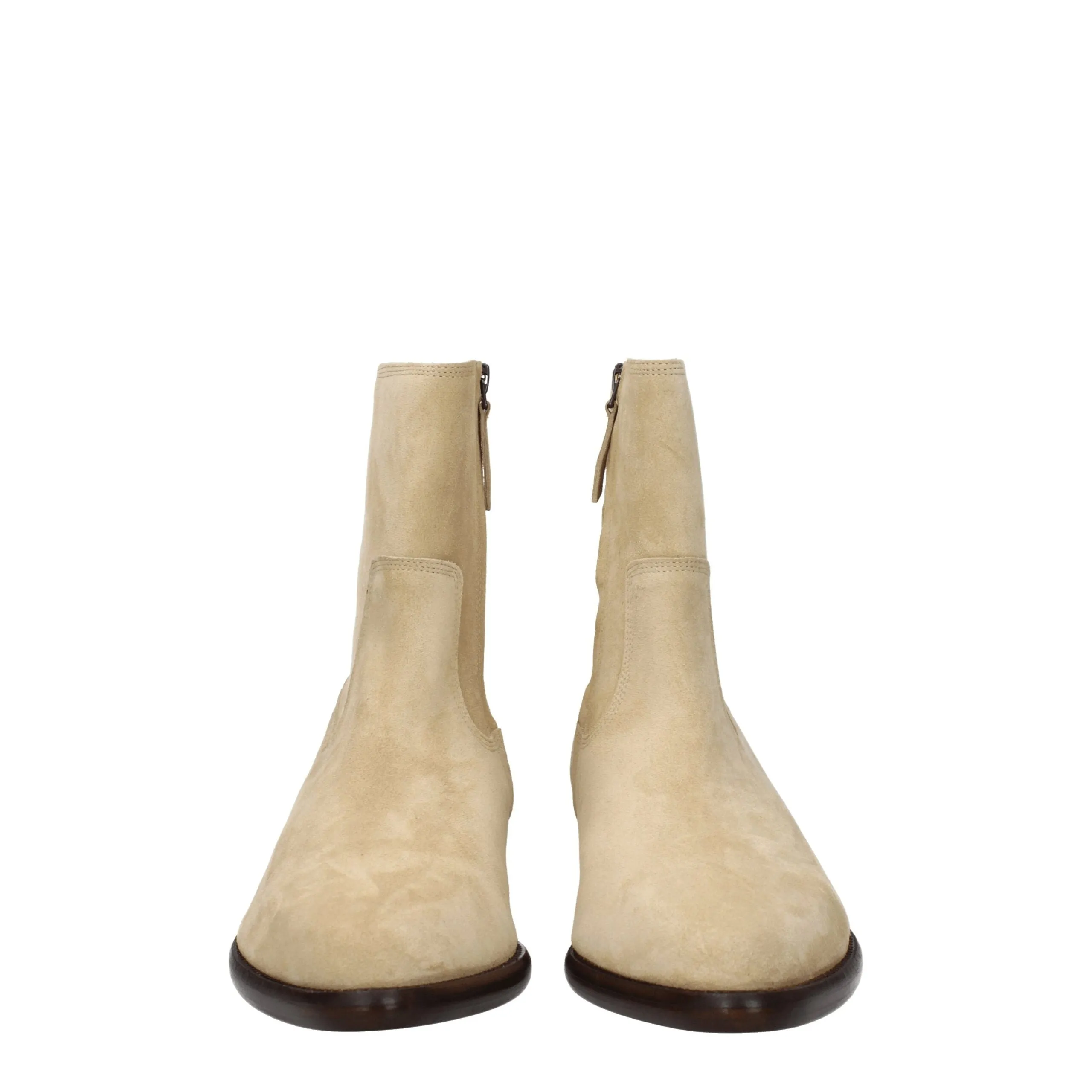 Isabel Marant Beige Leather Ankle Boots sold by Siebentaschen product image thumbnail 3