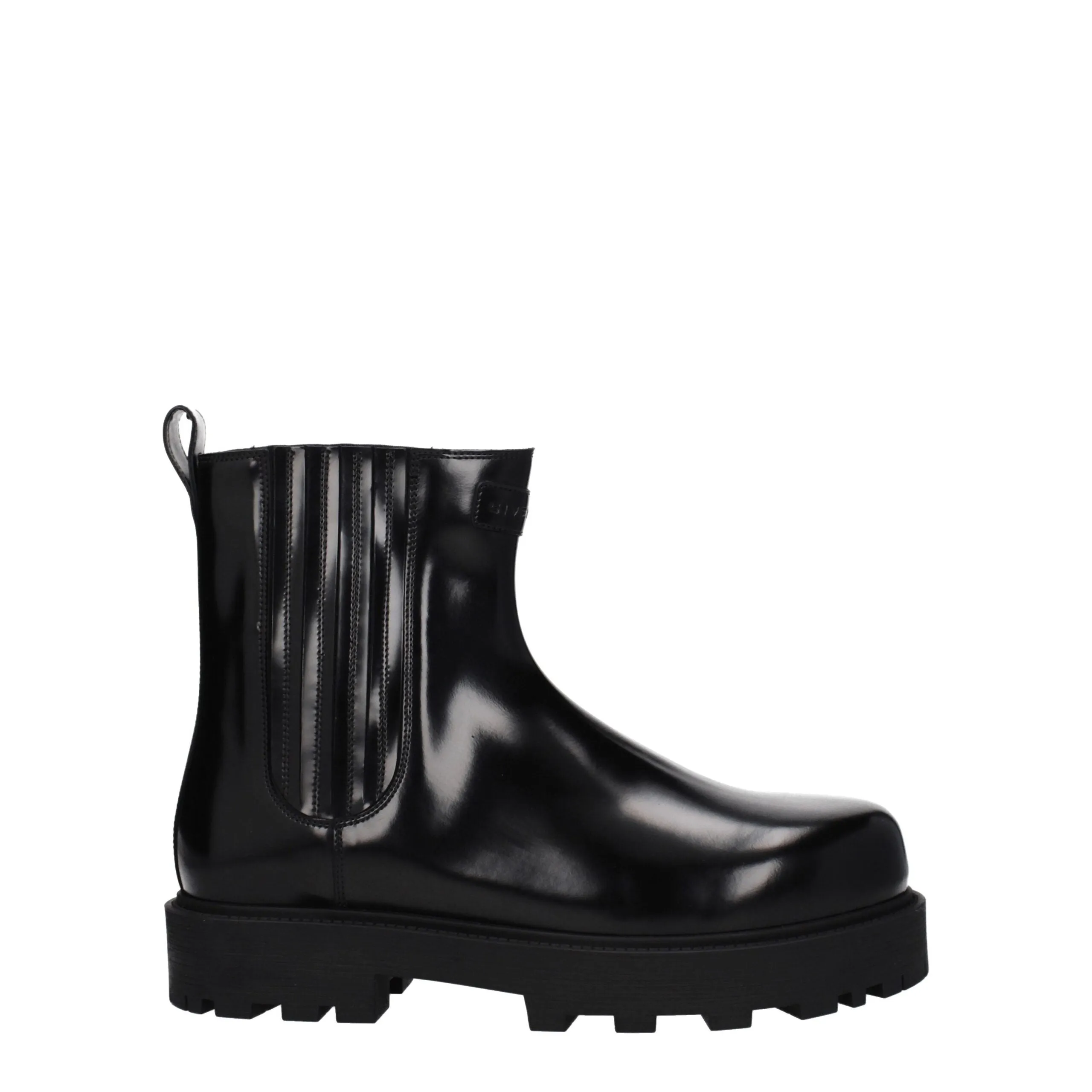 Givenchy Black Leather Ankle Boots sold by Siebentaschen