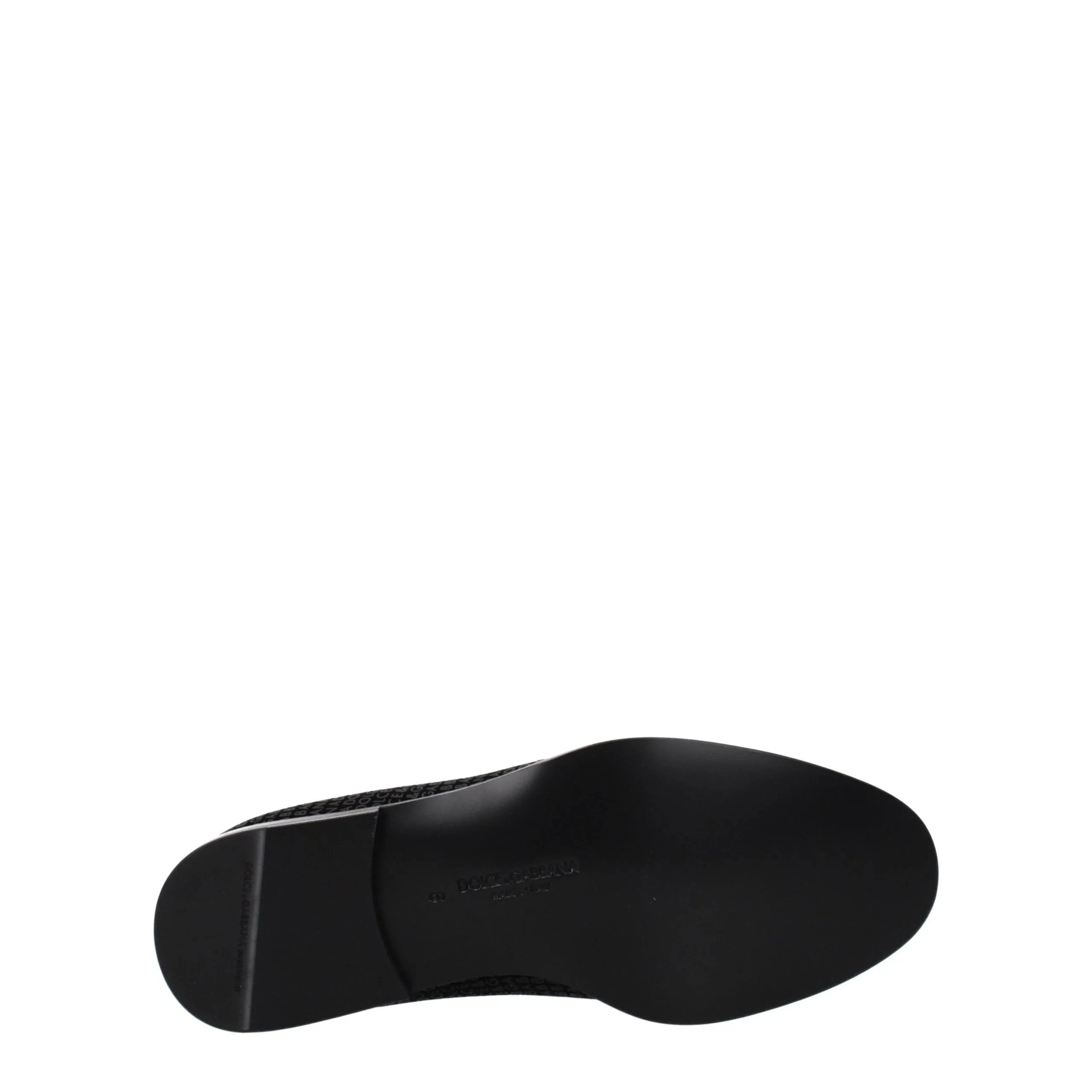 Dolce & Gabbana Black Velvet Slip-On Loafers sold by Siebentaschen product image thumbnail 5