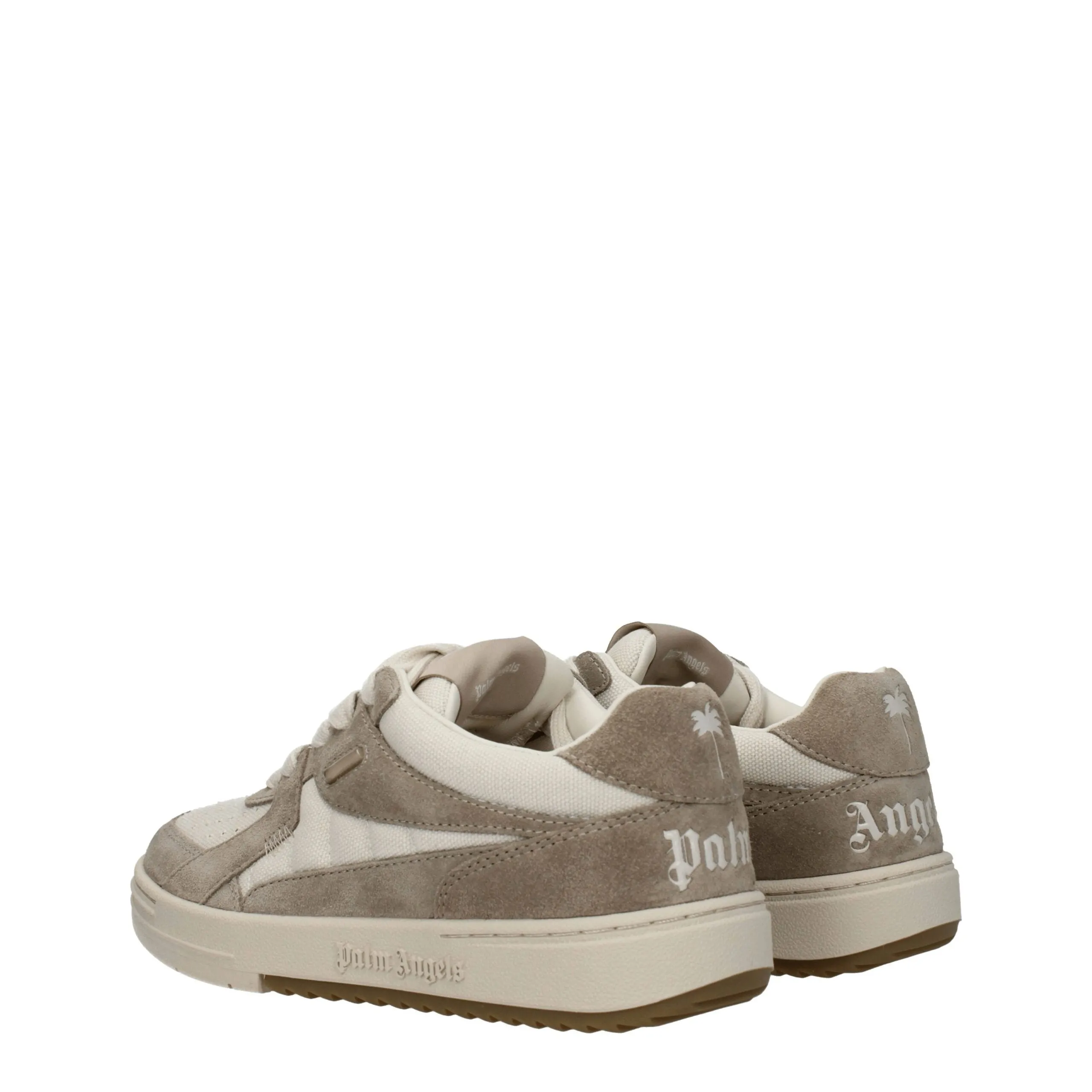 Palm Angels Beige Fabric Low Top Sneakers sold by Siebentaschen product image thumbnail 4