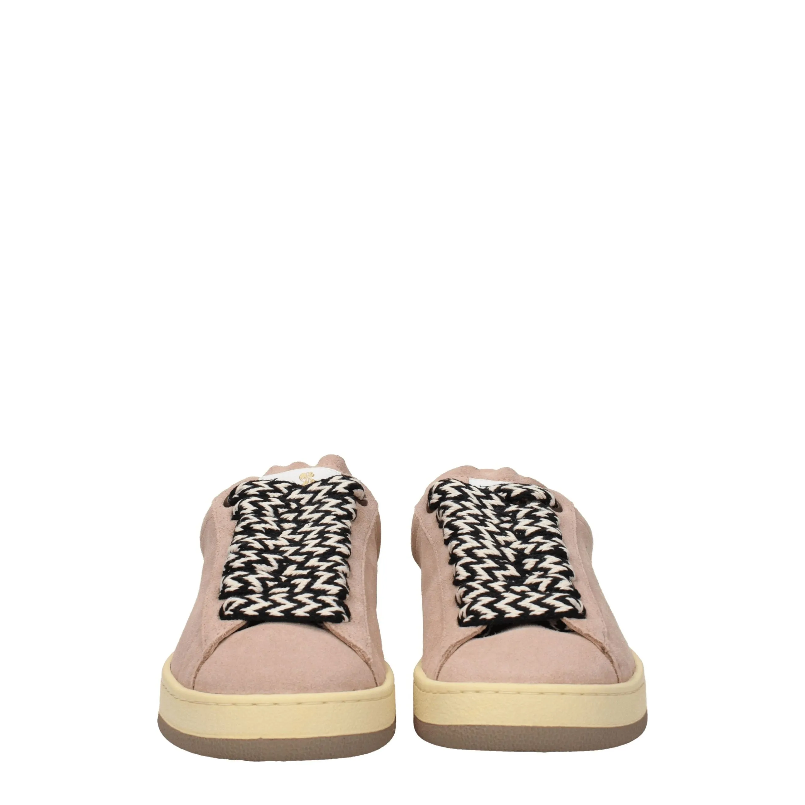 Lanvin Pink Leather Low Top Sneakers sold by Siebentaschen product image thumbnail 3