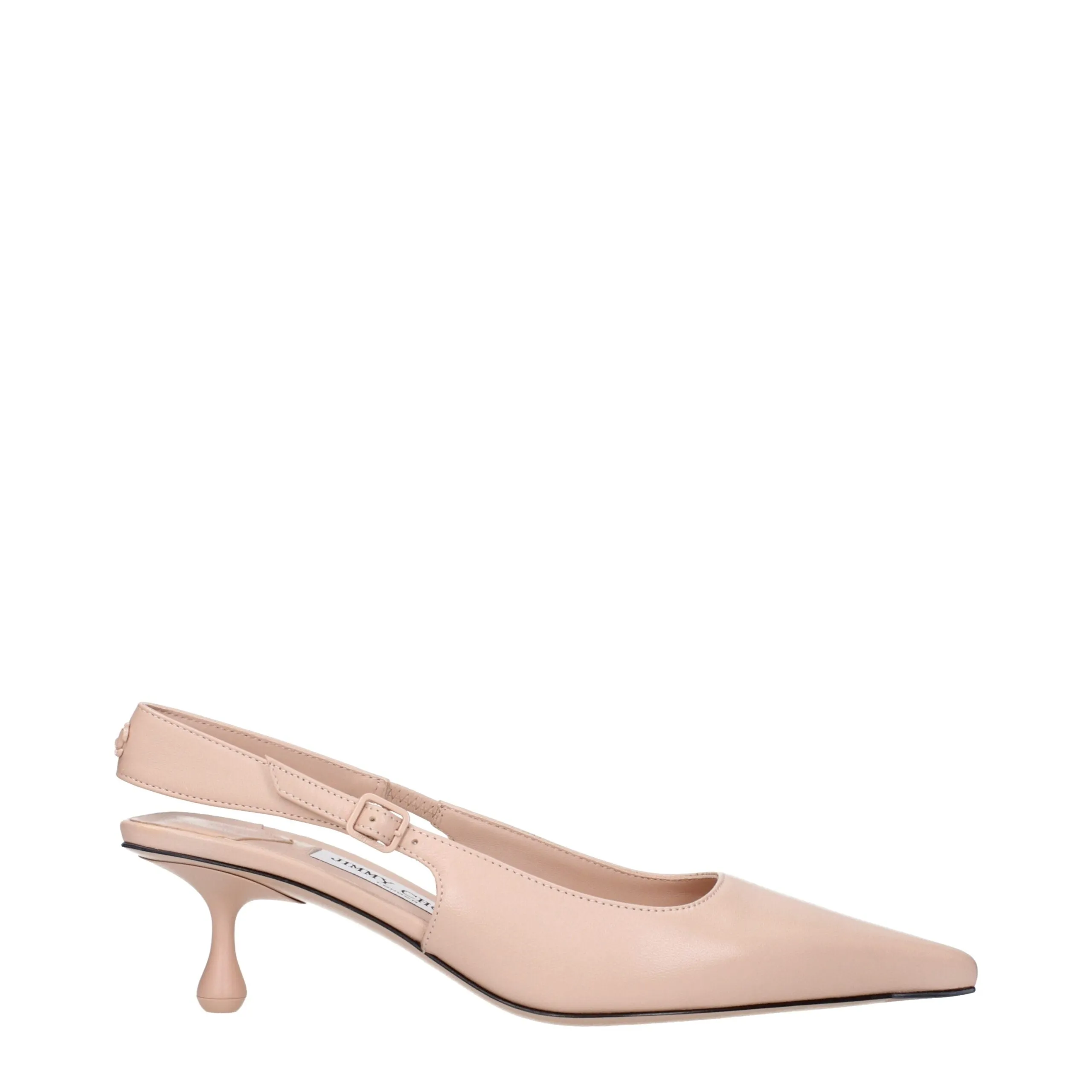 Jimmy Choo Pink Leather High Heel Pumps sold by Siebentaschen
