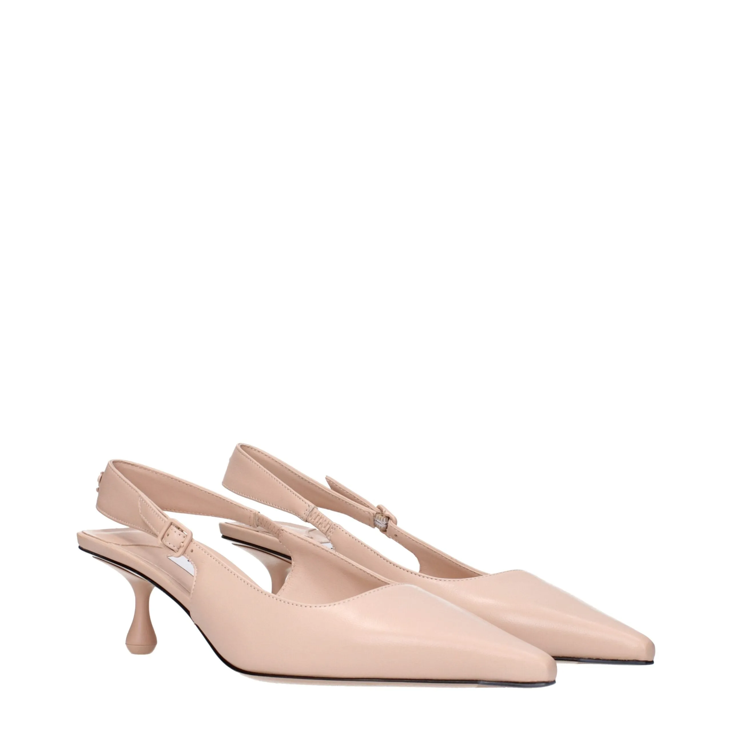 Jimmy Choo Pink Leather High Heel Pumps sold by Siebentaschen product image thumbnail 2