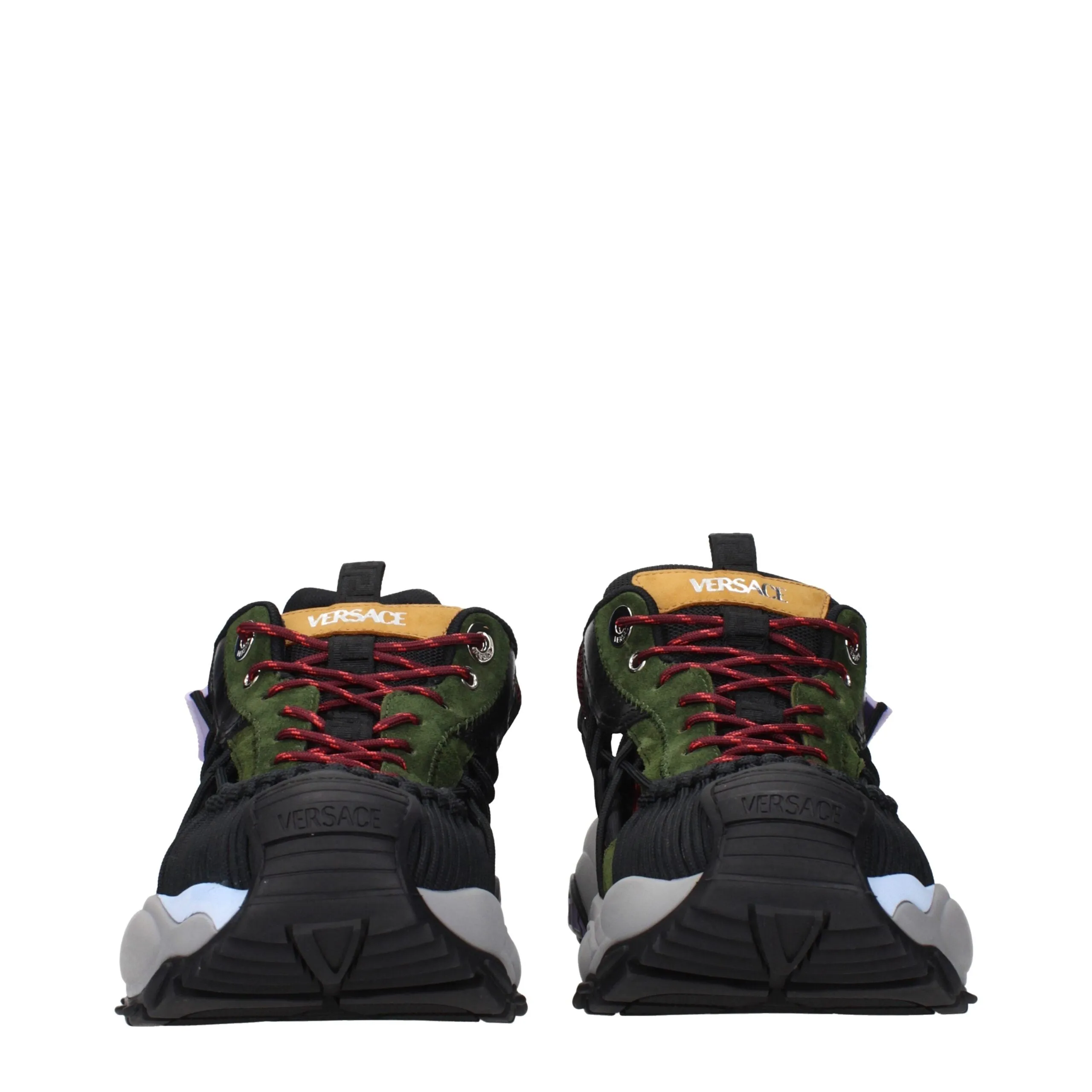 Versace Multicolor Leather Athletic Sneakers sold by Siebentaschen product image thumbnail 3