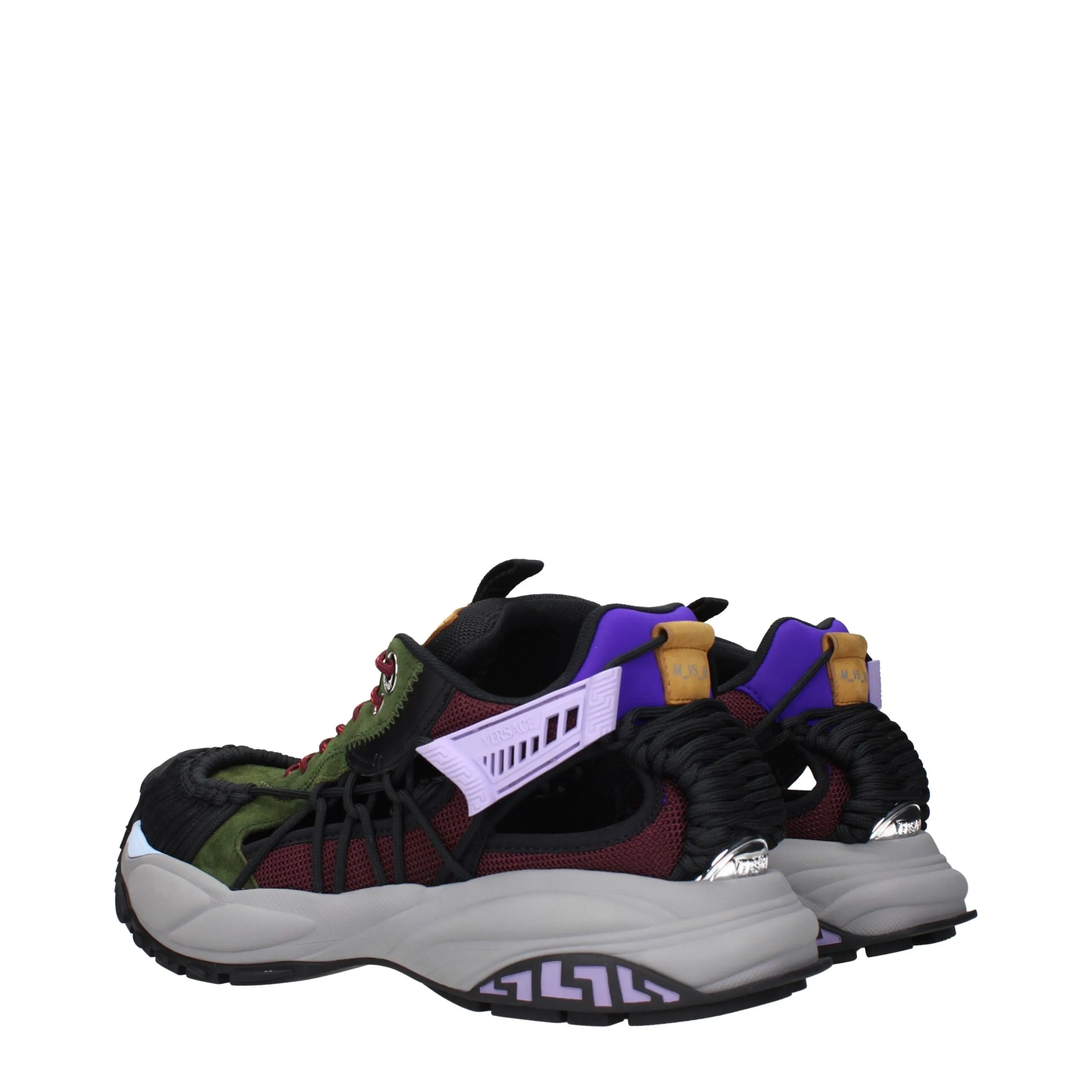 Versace Multicolor Leather Athletic Sneakers sold by Siebentaschen product image thumbnail 4