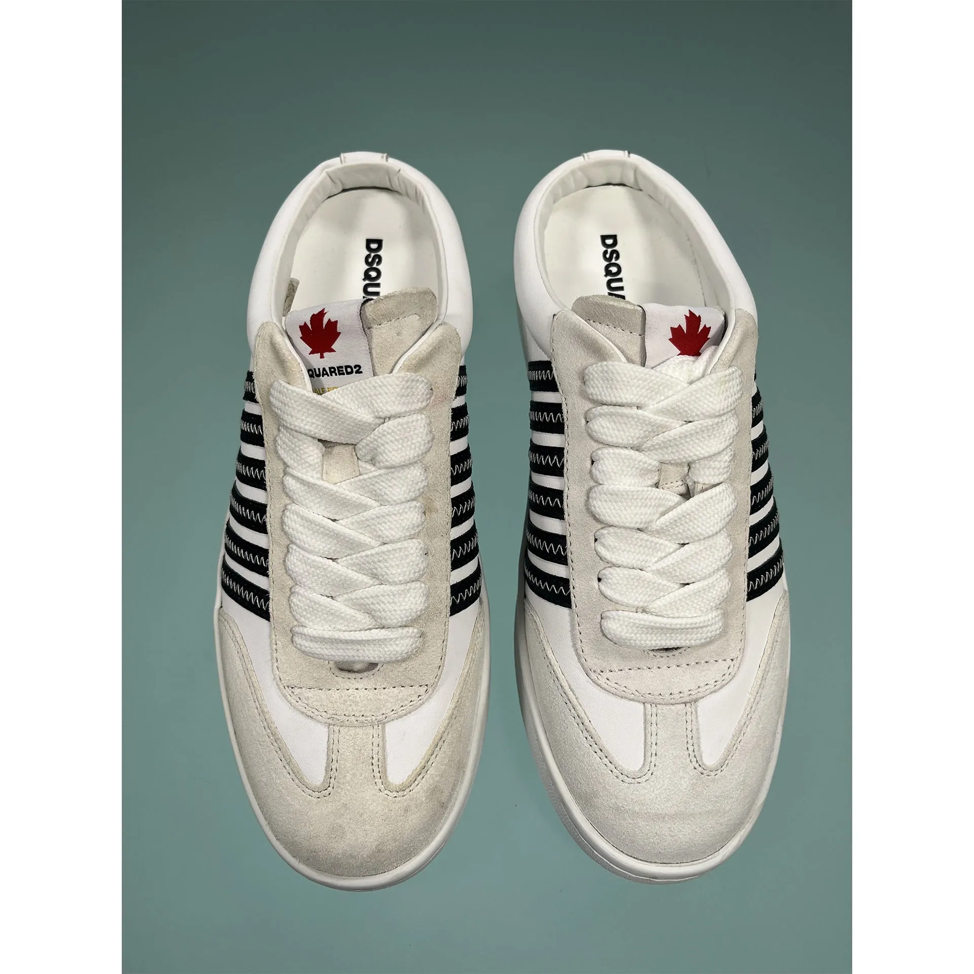 Dsquared2 Open Back Leather Sneakers sold by Siebentaschen product image thumbnail 4