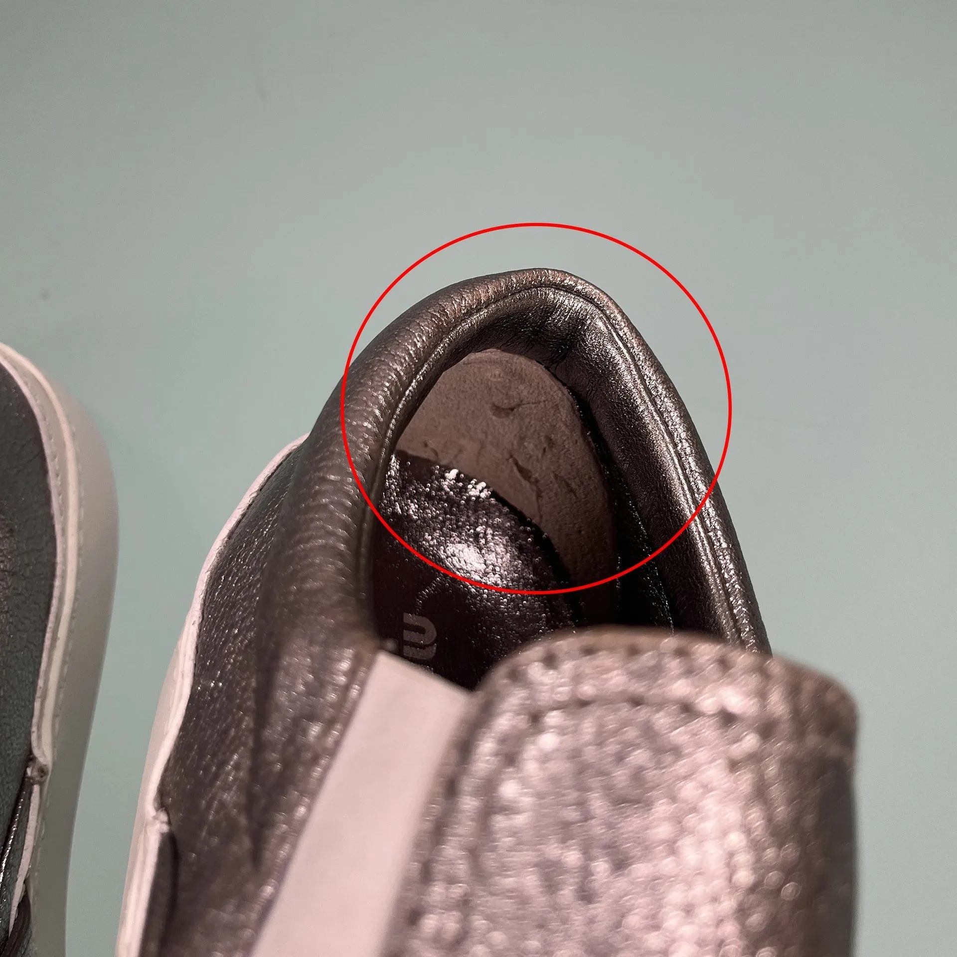 Miu Miu Leather Crystal Snekaers sold by Siebentaschen product image thumbnail 5