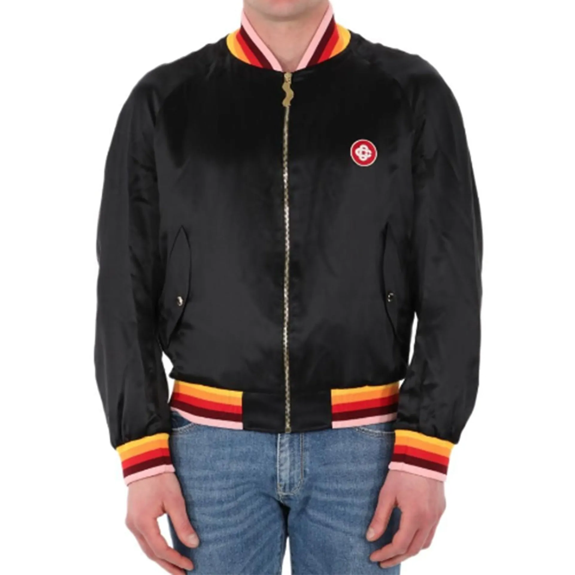 Casablanca Silk Logo Bomber sold by Siebentaschen product image thumbnail 2