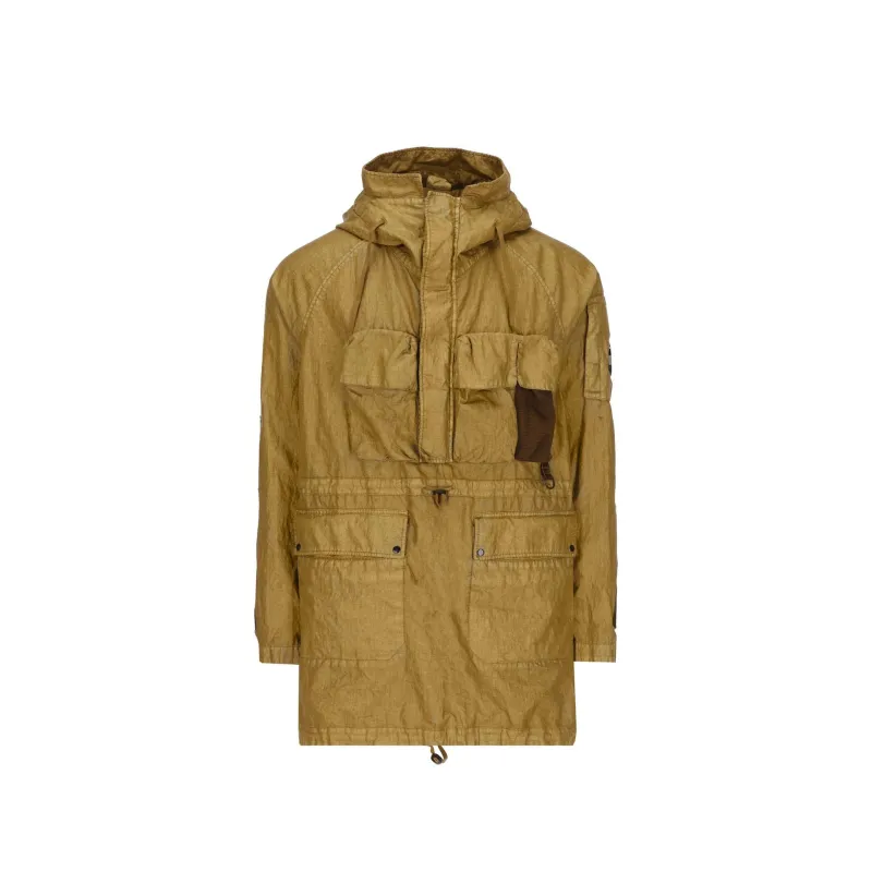 Clarks Originals x C.P. Company Linen Waxed Long Jacket sold by Siebentaschen