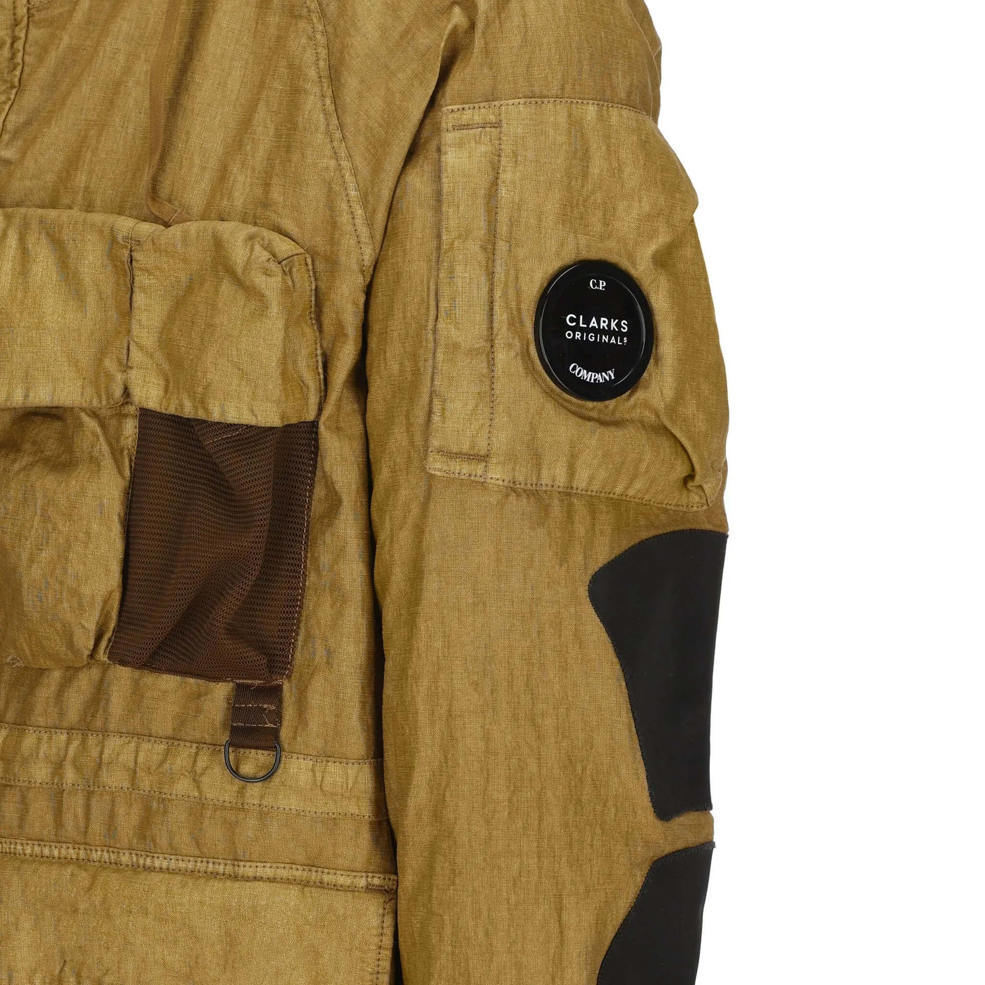 Clarks Originals x C.P. Company Linen Waxed Long Jacket sold by Siebentaschen product image thumbnail 3