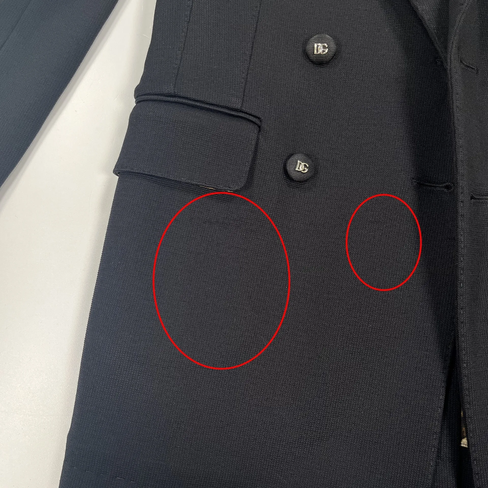 Dolce & Gabbana Double-Breasted Blazer Jacket sold by Siebentaschen product image thumbnail 4