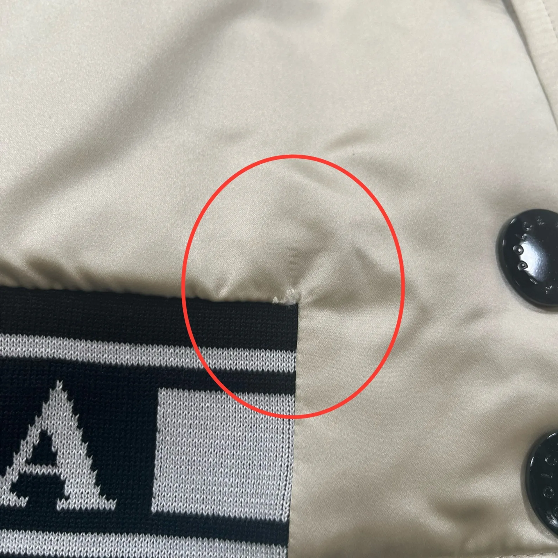 Dolce & Gabbana Mesh Silk Padded Jacket sold by Siebentaschen product image thumbnail 3