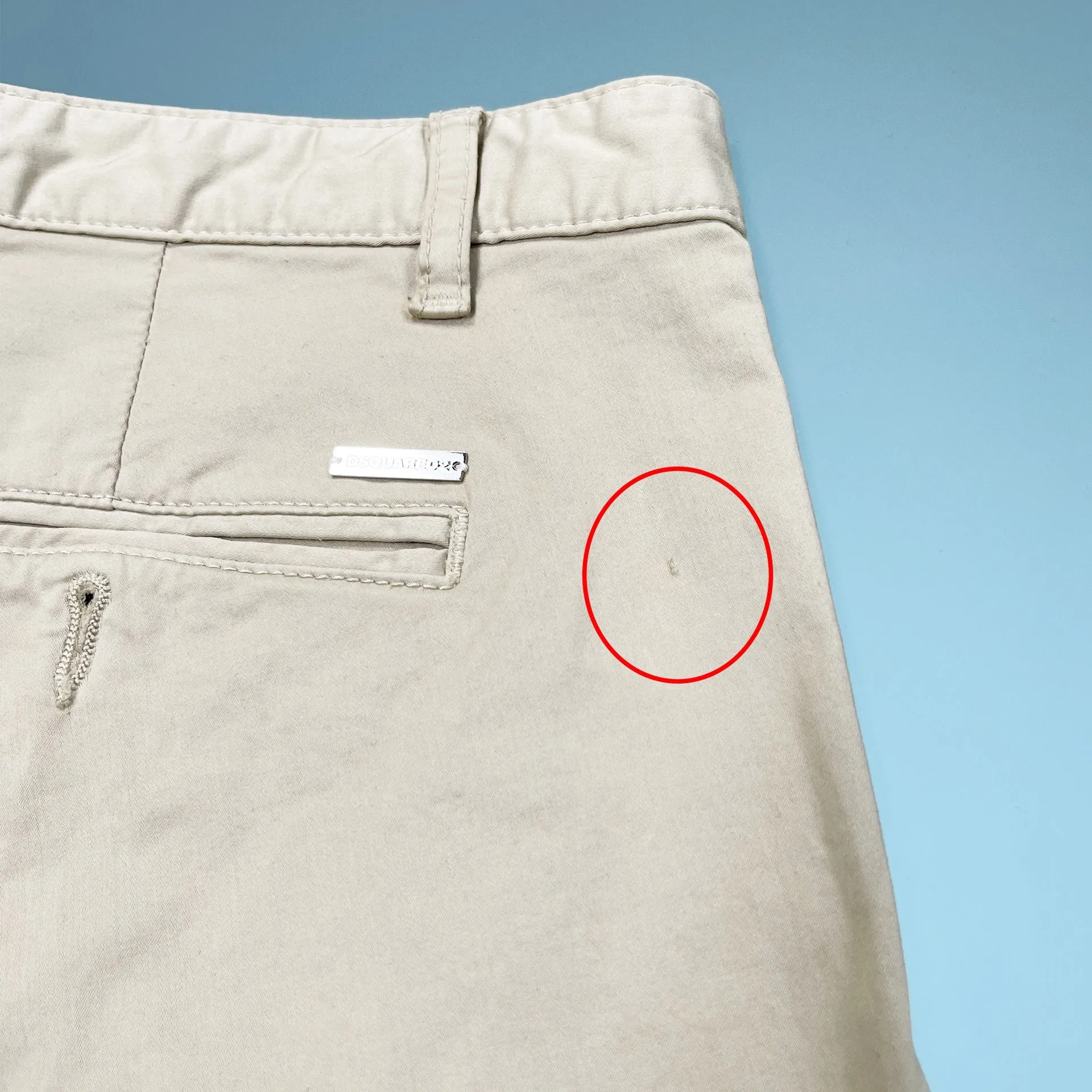 Dsquared2 Cotton Cropped Pants sold by Siebentaschen product image thumbnail 4